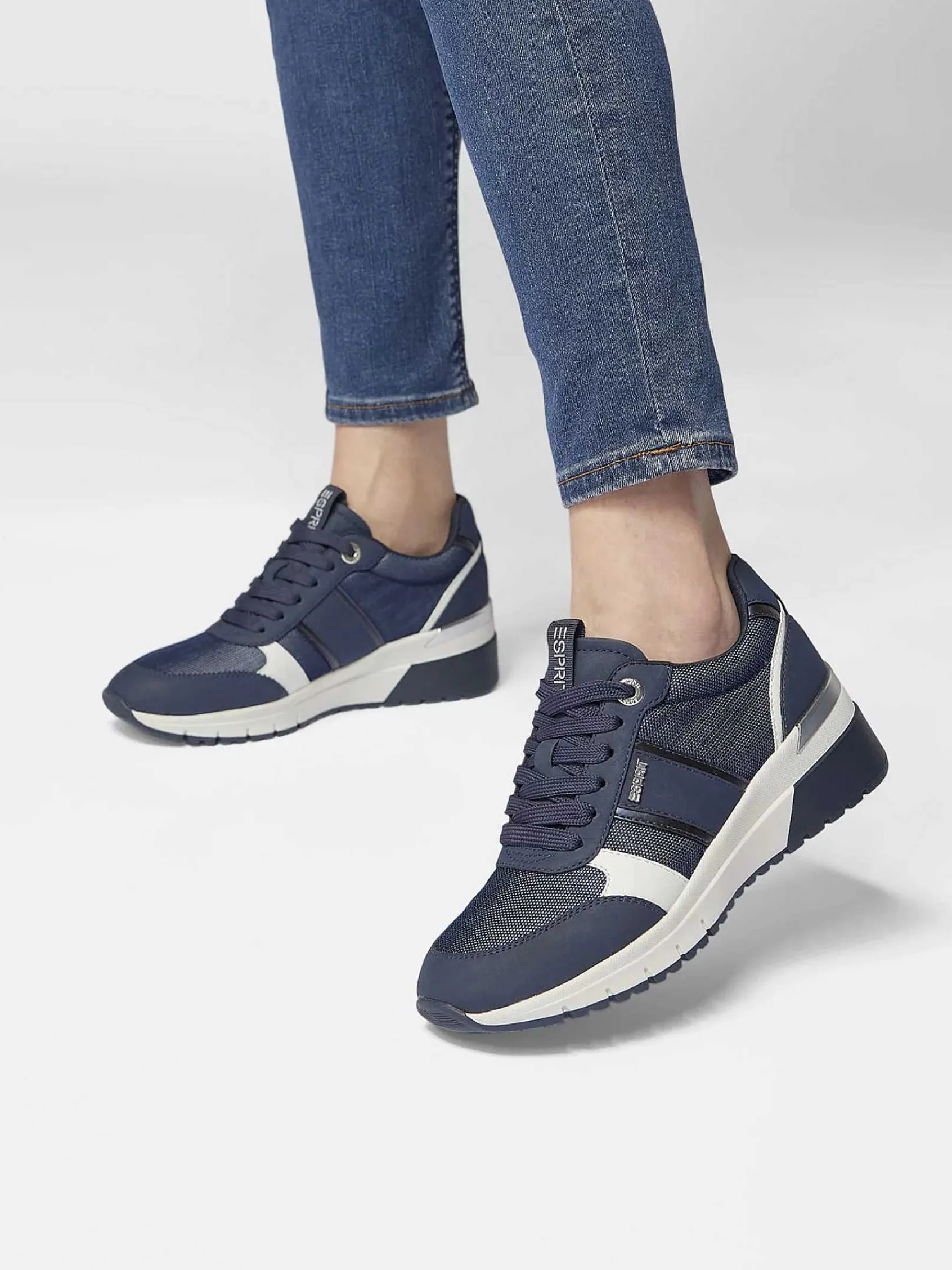 Esprit Sneakers-Donkerblauwe Sneaker