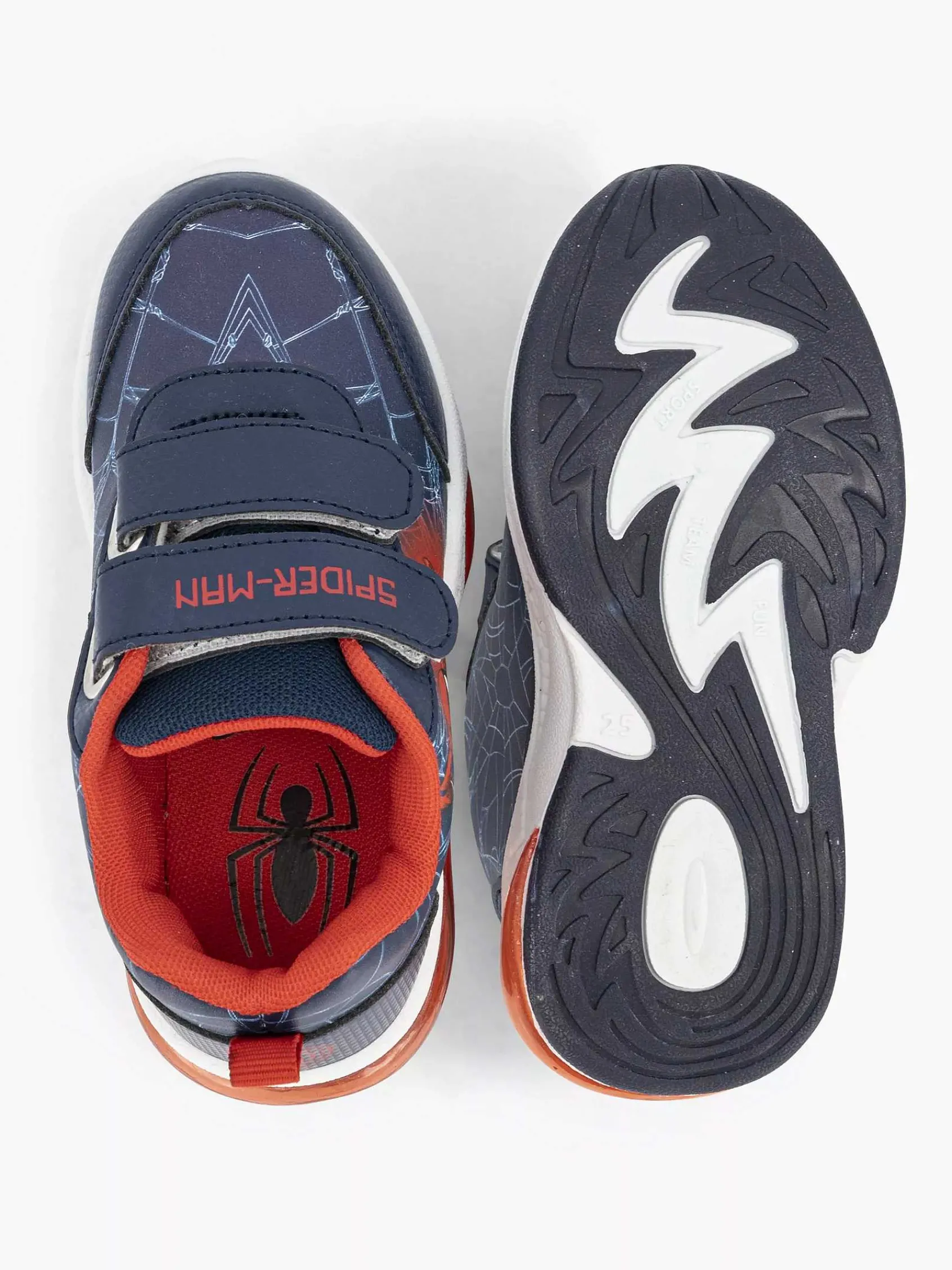 Spiderman Jongensschoenen-Donkerblauwe Sneaker