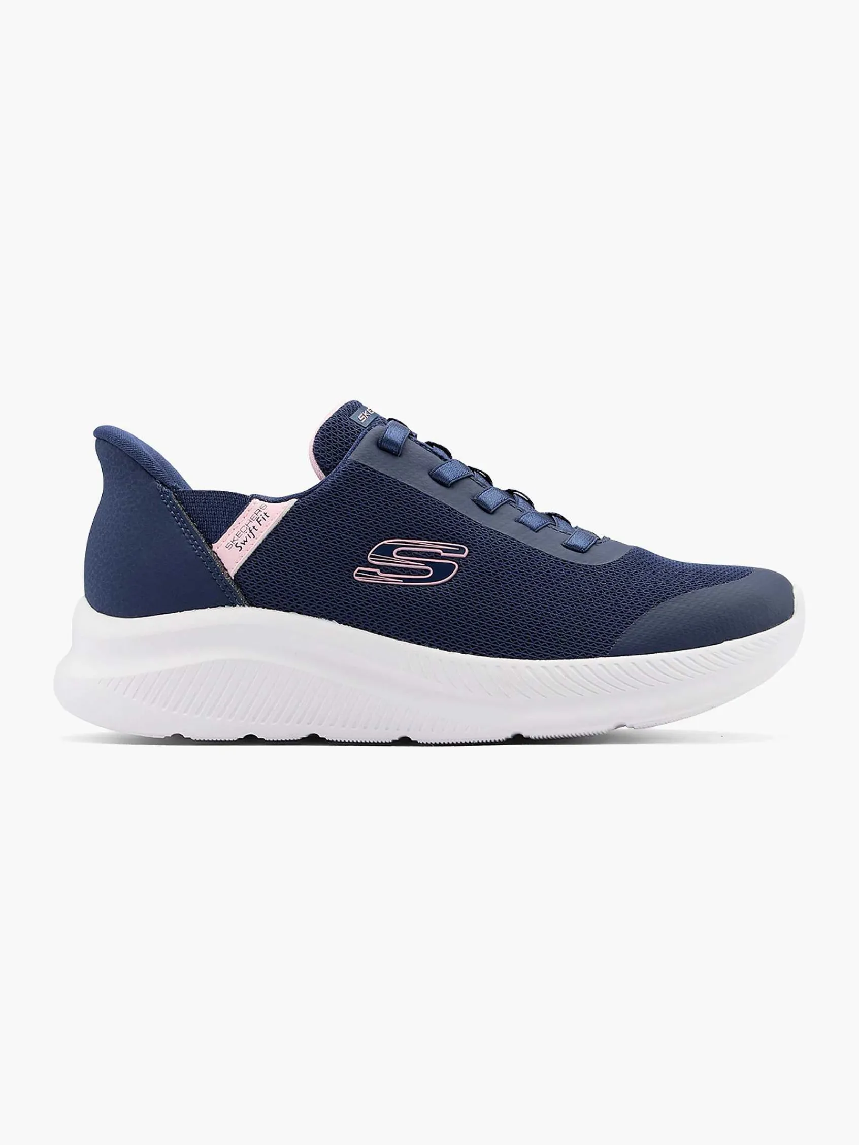 Skechers Sneakers-Donkerblauwe Sneaker Swift Fit - Hands Free