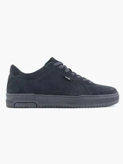 Oxmox Sneakers-Donkerblauwe Suede Sneaker