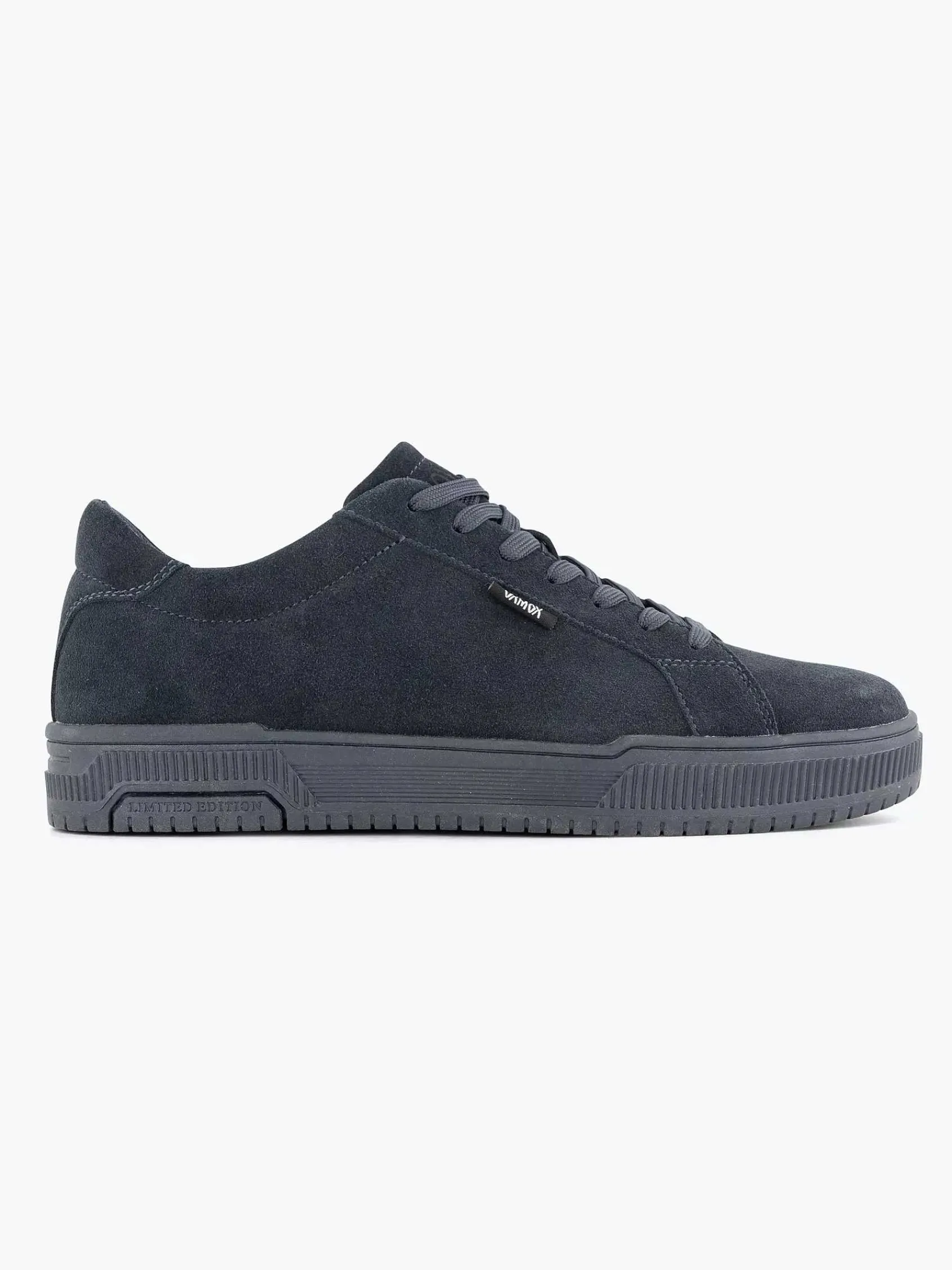 Oxmox Sneakers-Donkerblauwe Suede Sneaker