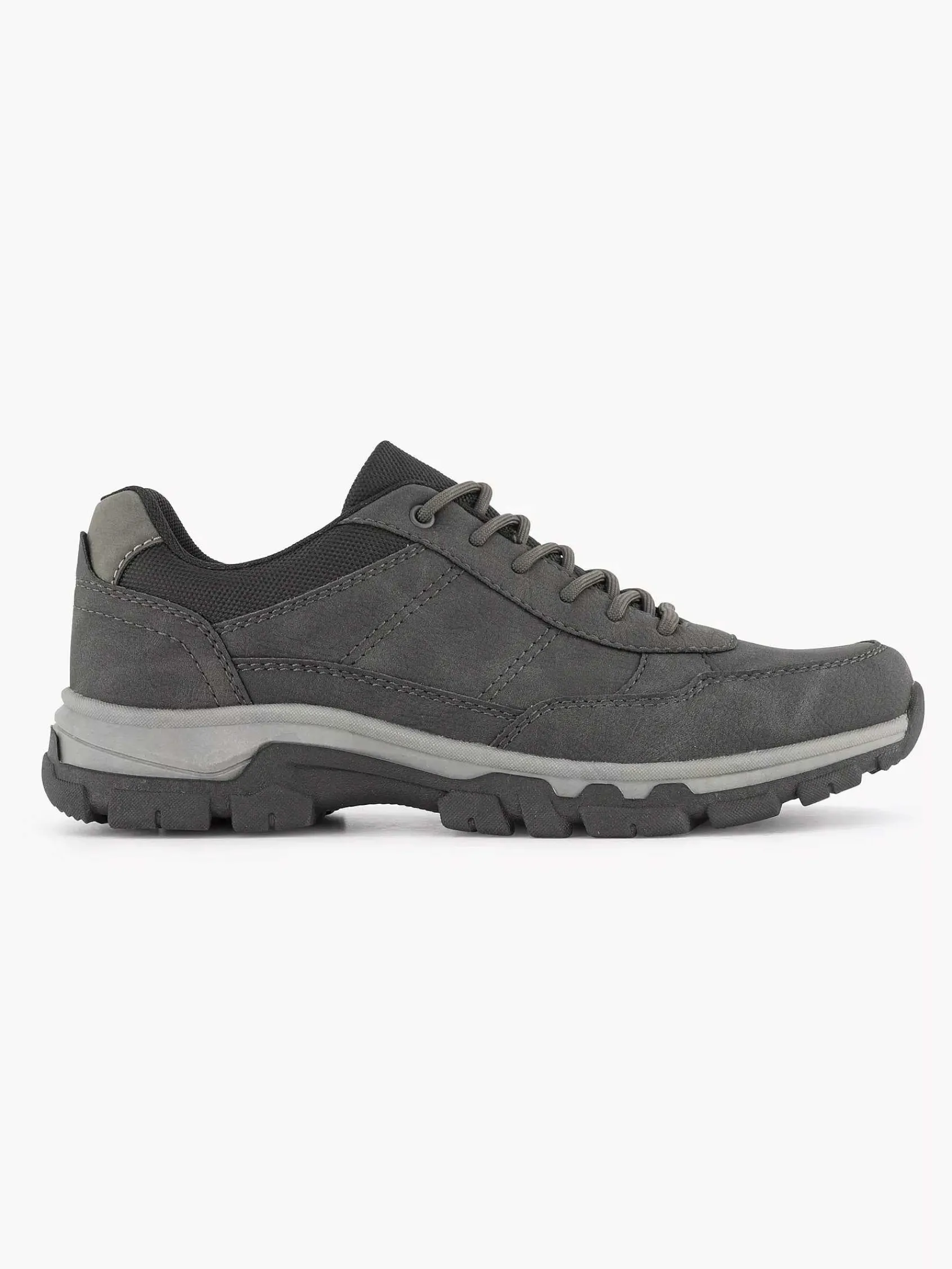 Easy Street Sneakers-Donkergrijze Comfort Sneaker