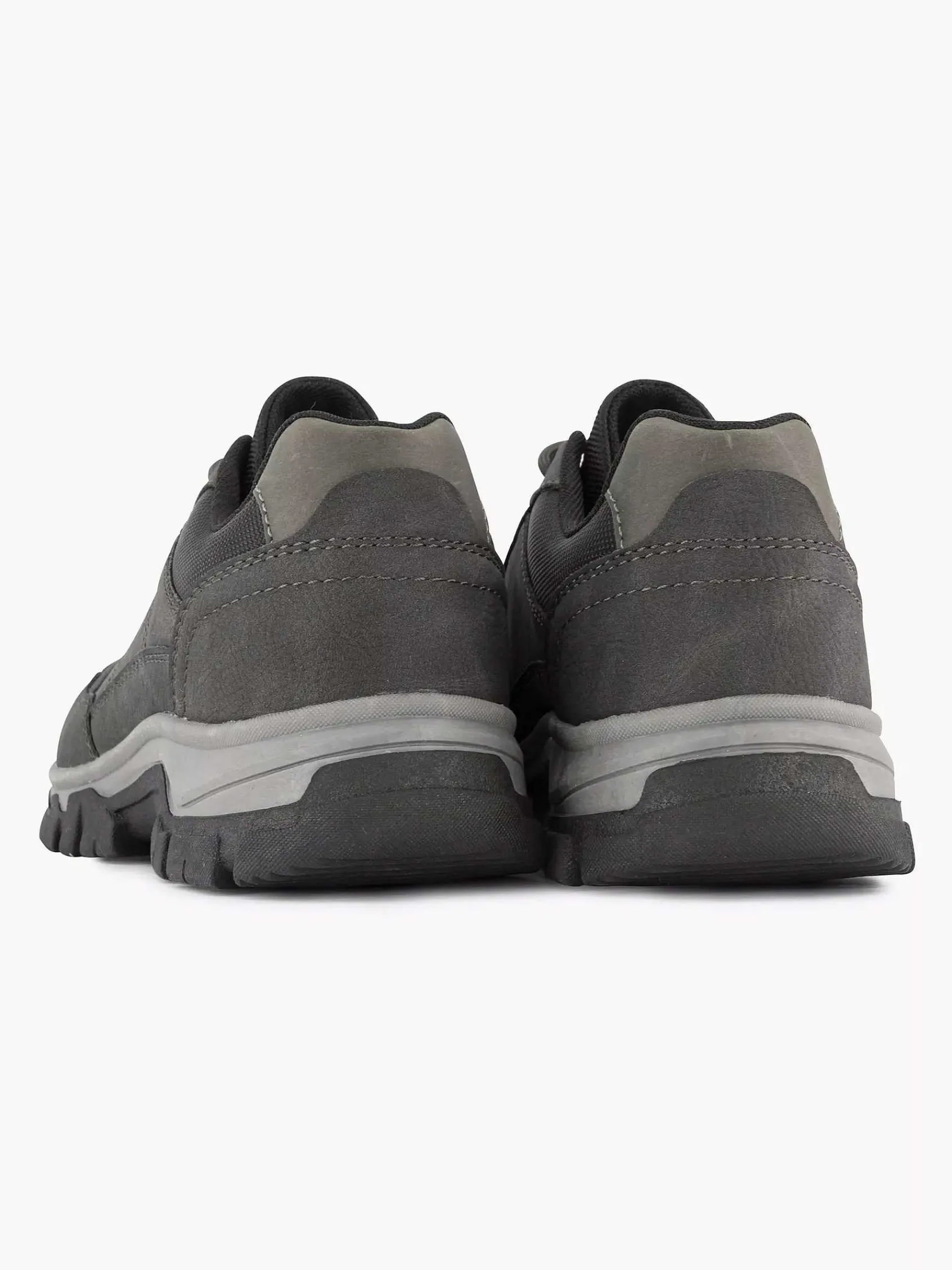 Easy Street Sneakers-Donkergrijze Comfort Sneaker