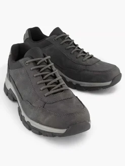 Easy Street Sneakers-Donkergrijze Comfort Sneaker