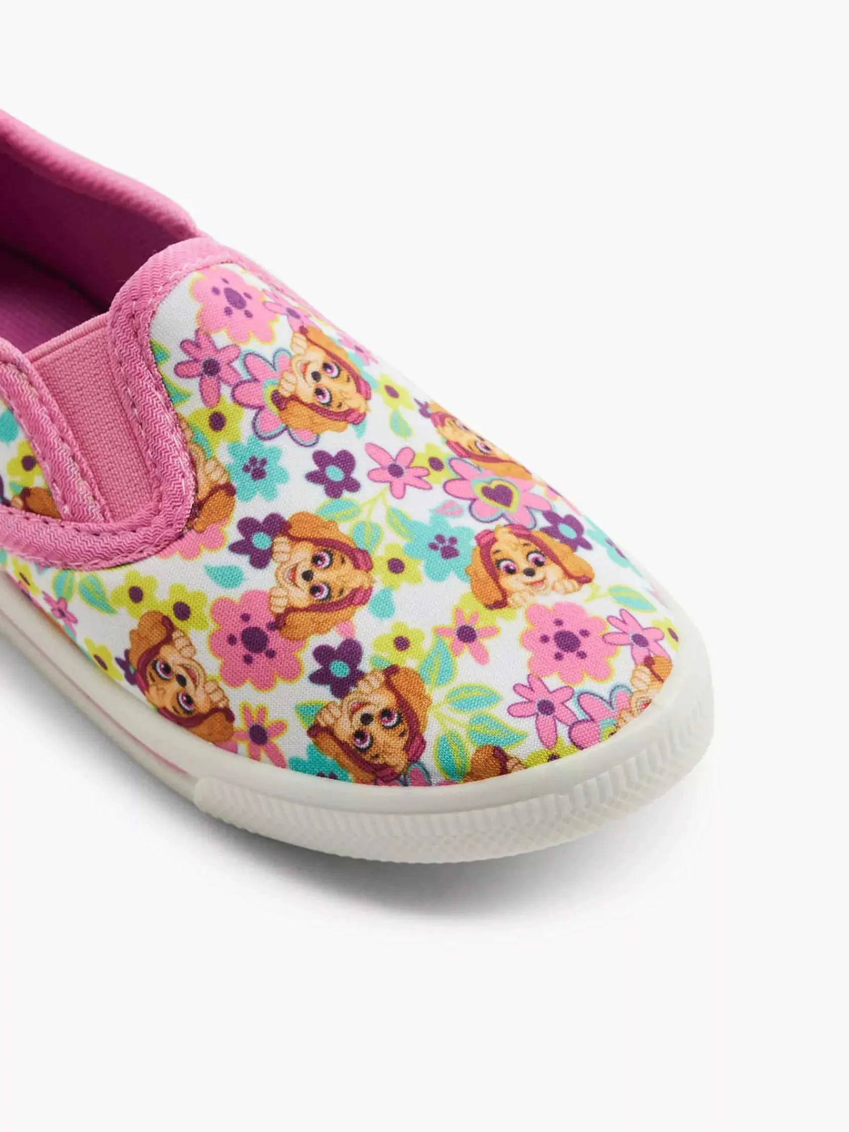 PAW Patrol Jongensschoenen-Gekleurde Canvas Instapper Bloemen