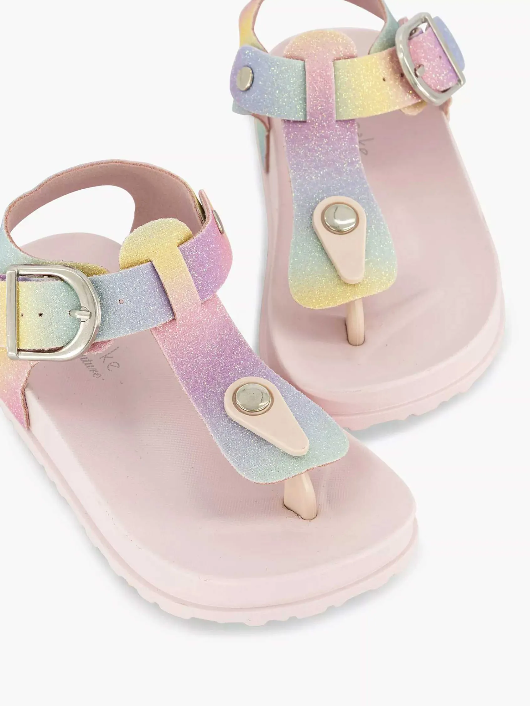 Cupcake Couture Jongensschoenen-Gekleurde Glitter Sandaal