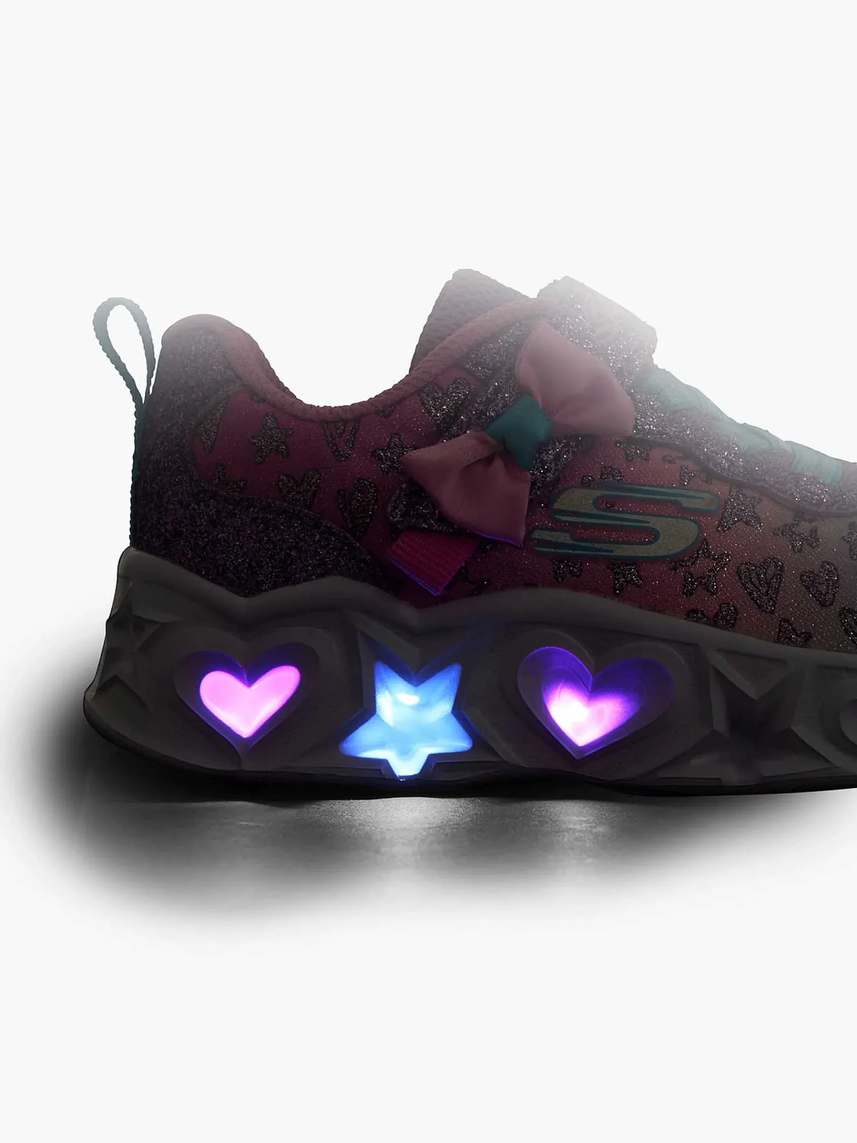 Skechers Jongensschoenen-Gekleurde Sneaker Lichtjes