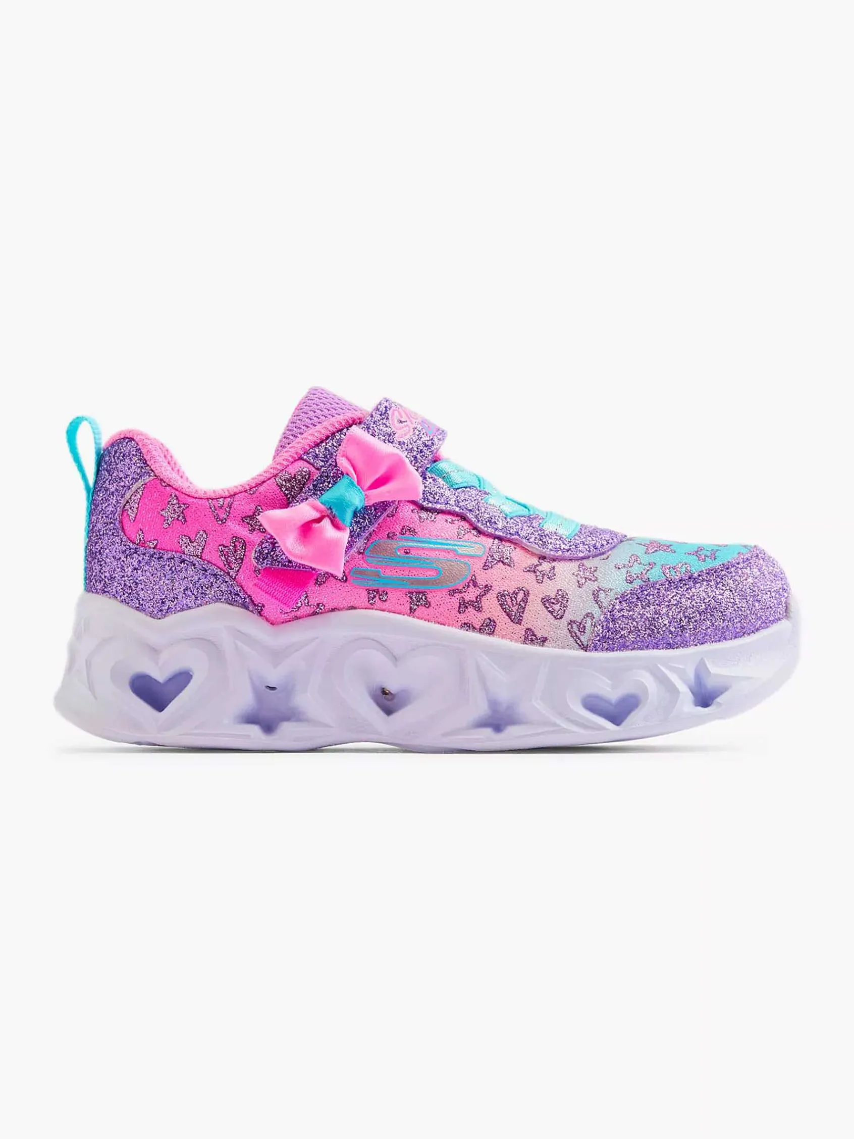 Skechers Jongensschoenen-Gekleurde Sneaker Lichtjes