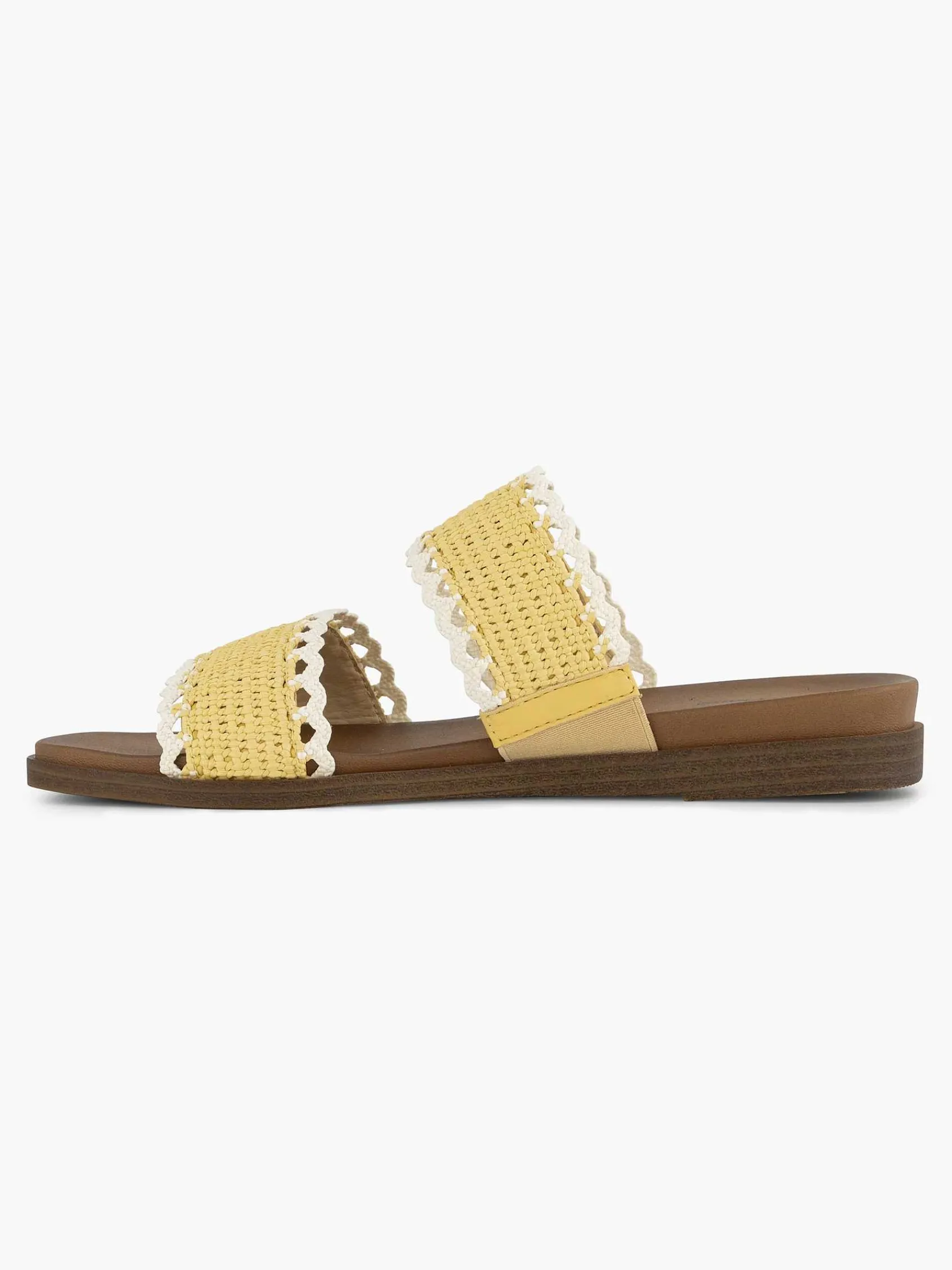 Graceland Slippers-Gele Slipper