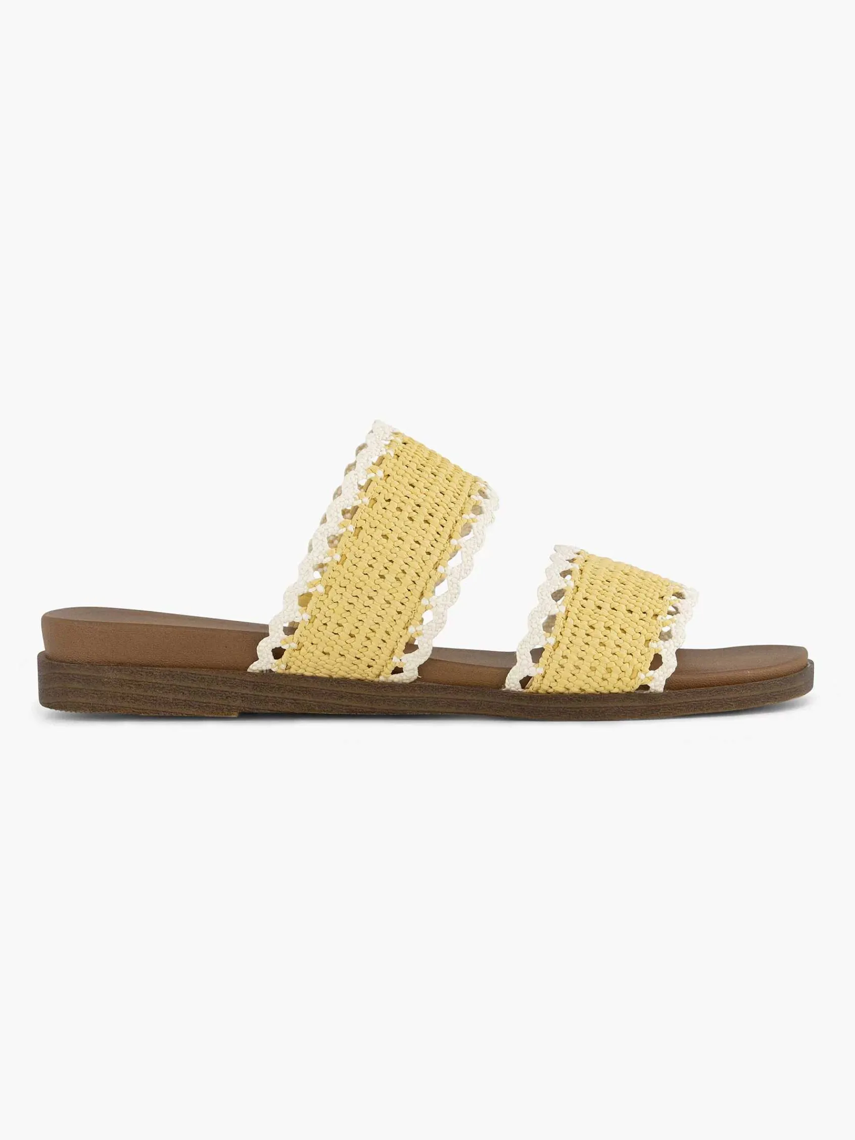 Graceland Slippers-Gele Slipper