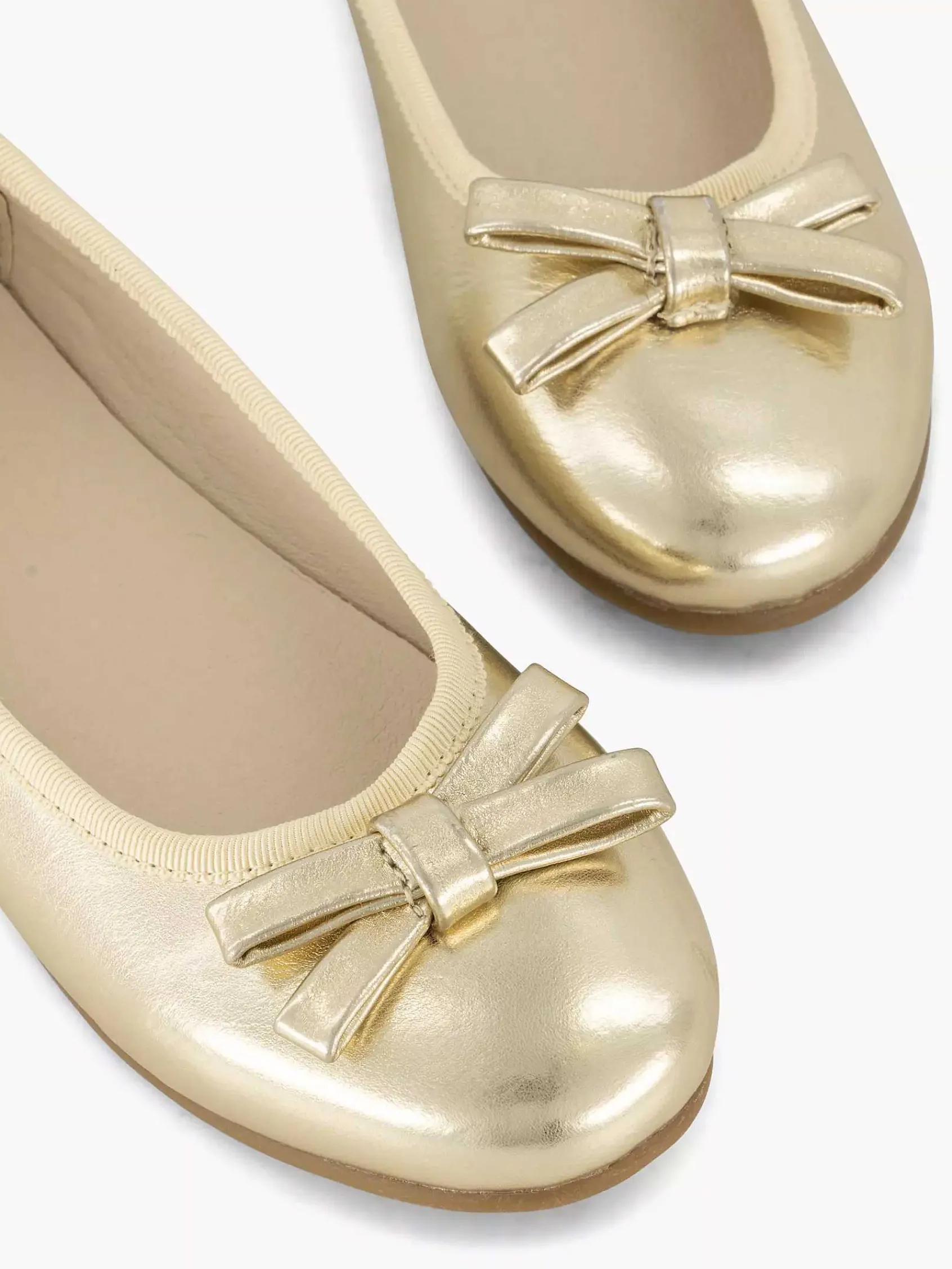 Graceland Jongensschoenen-Gouden Ballerina Gesp