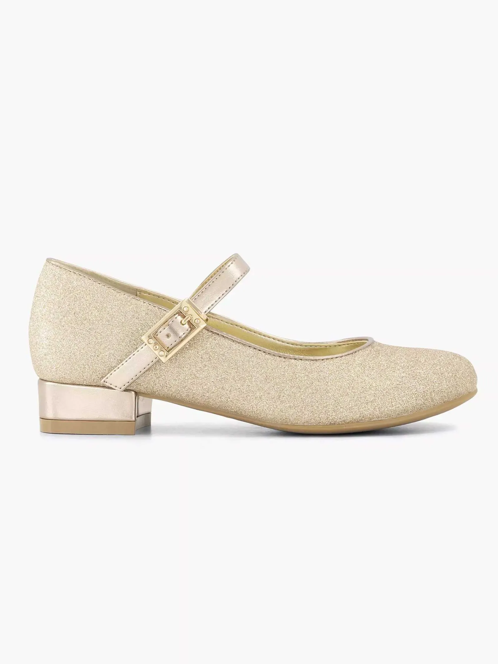 Graceland Jongensschoenen-Gouden Ballerina Glitters