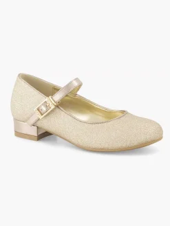Graceland Jongensschoenen-Gouden Ballerina Glitters