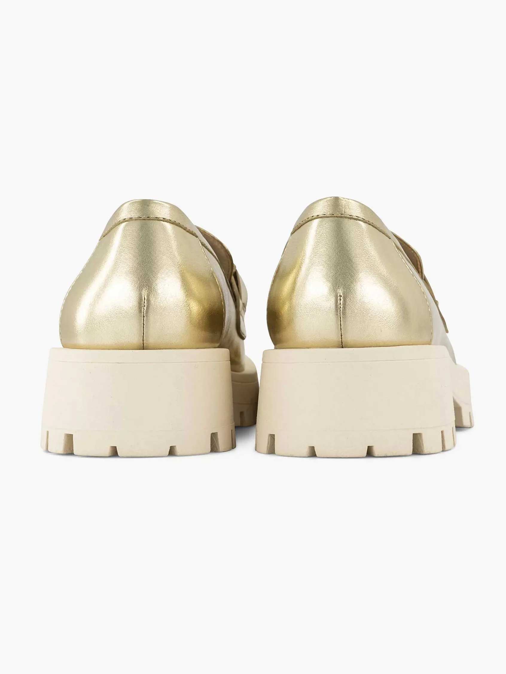 Oxmox Instappers-Gouden Chunky Loafer