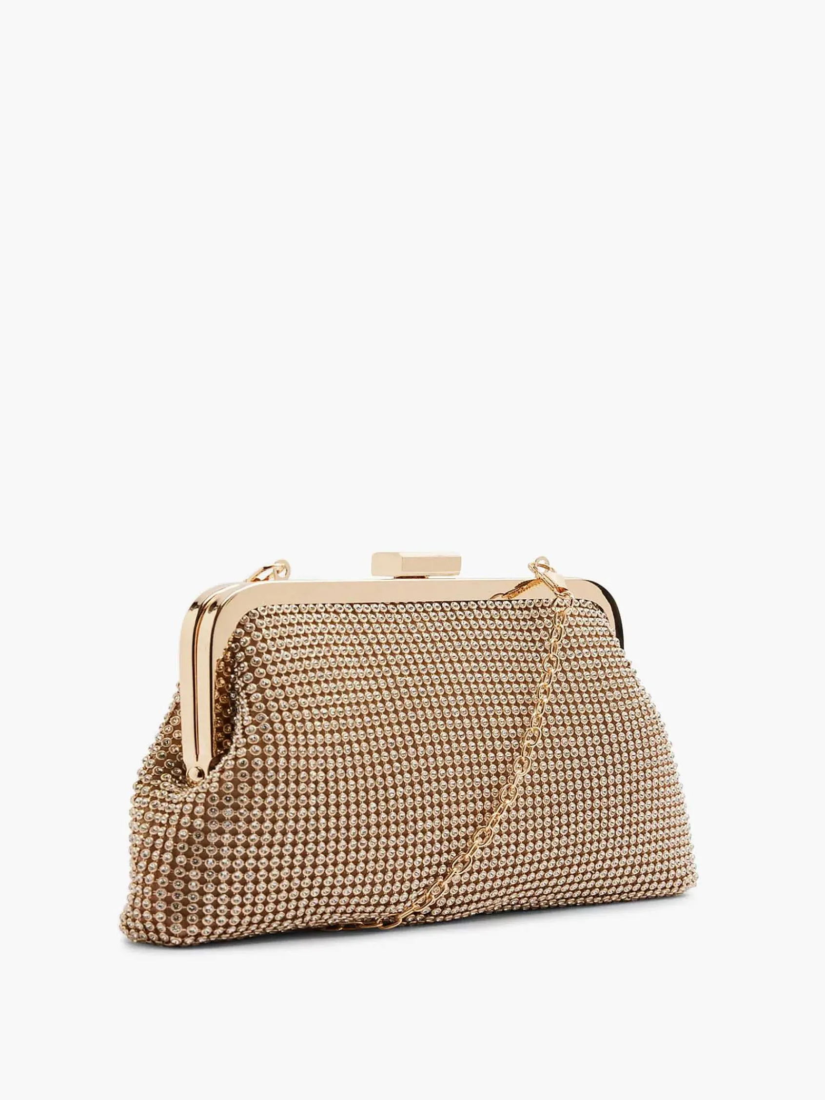 Graceland Online Exclusive Accessoires-Gouden Clutch Glitters