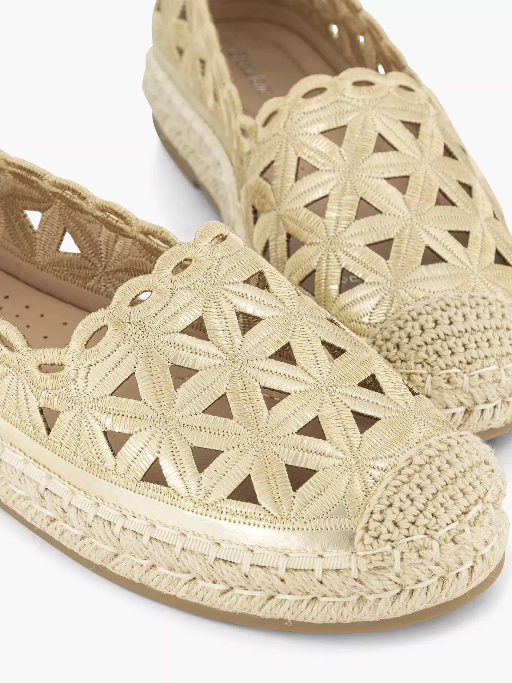 Graceland Instappers-Gouden Espadrille