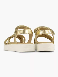 Oxmox Jongensschoenen-Gouden Platform Sandaal