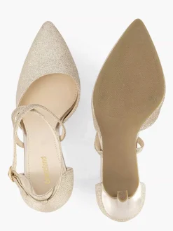 Graceland Pumps-Gouden Pump Glitter