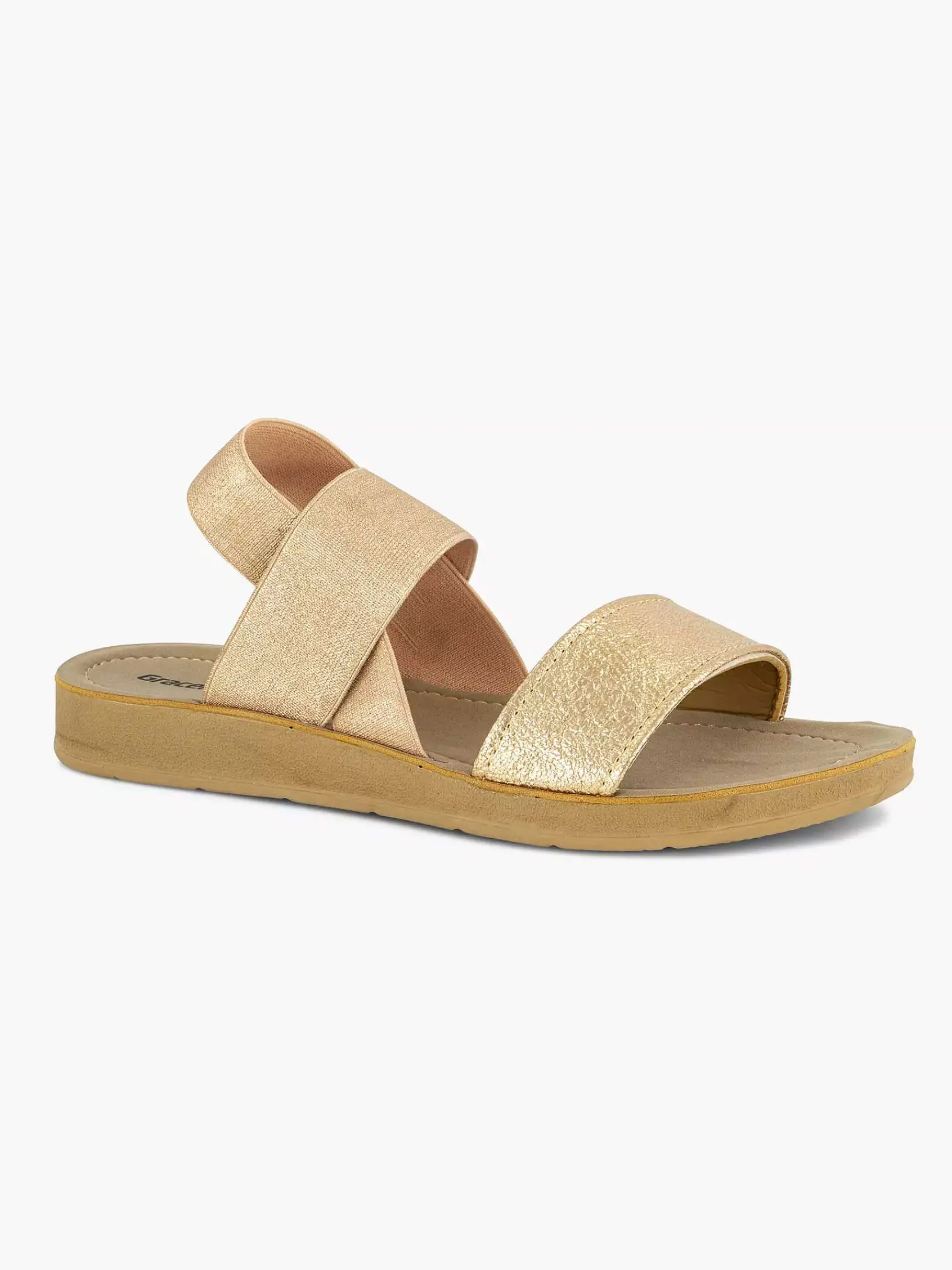 Graceland Sandalen-Gouden Sandaal