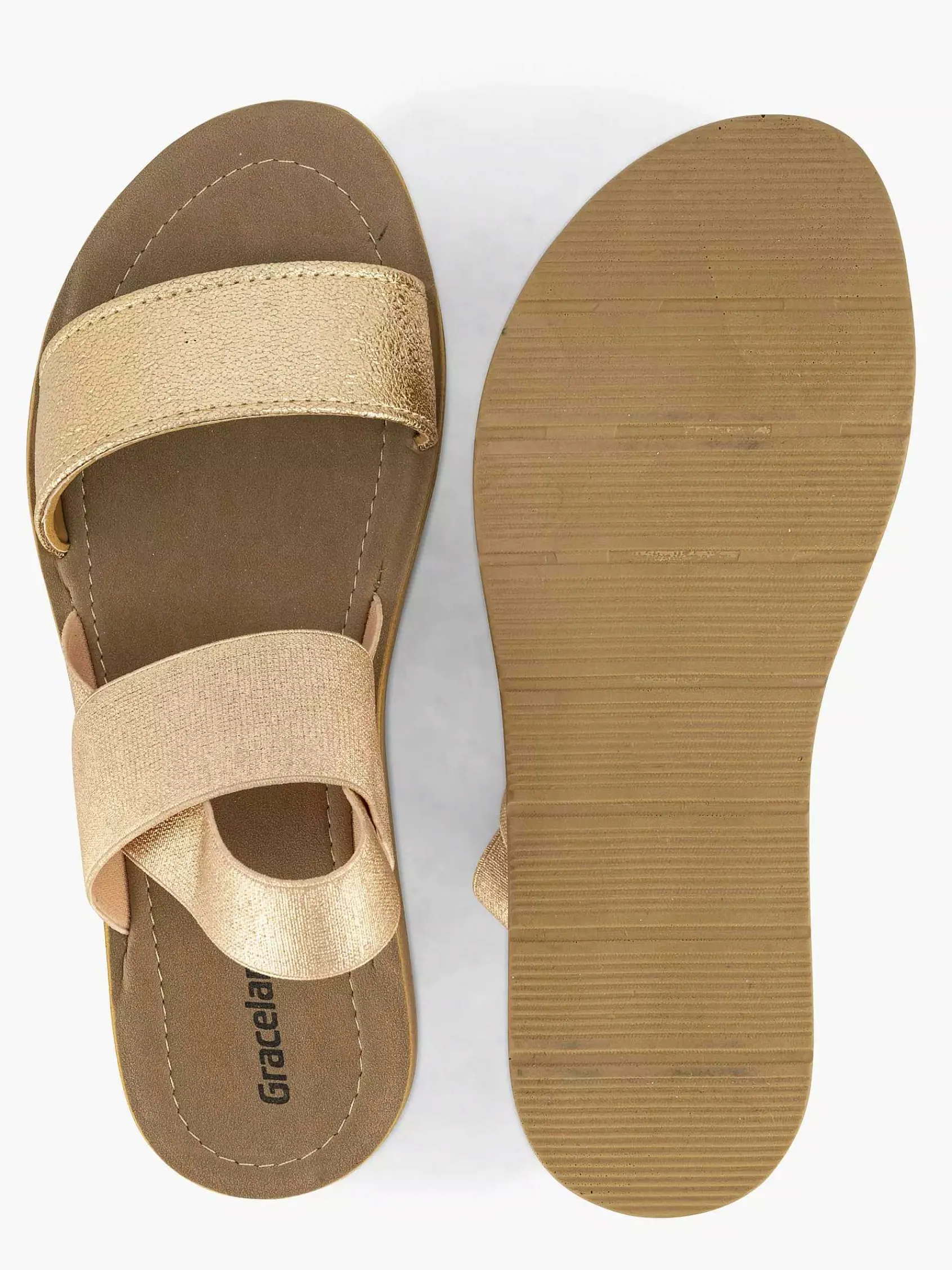 Graceland Sandalen-Gouden Sandaal