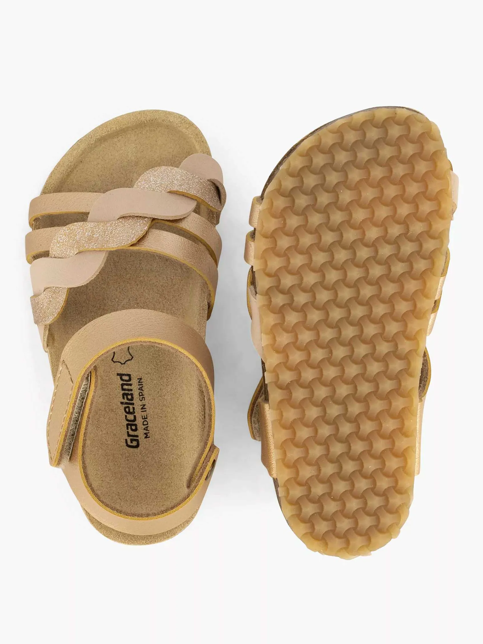 Graceland Babyschoenen-Gouden Sandaal