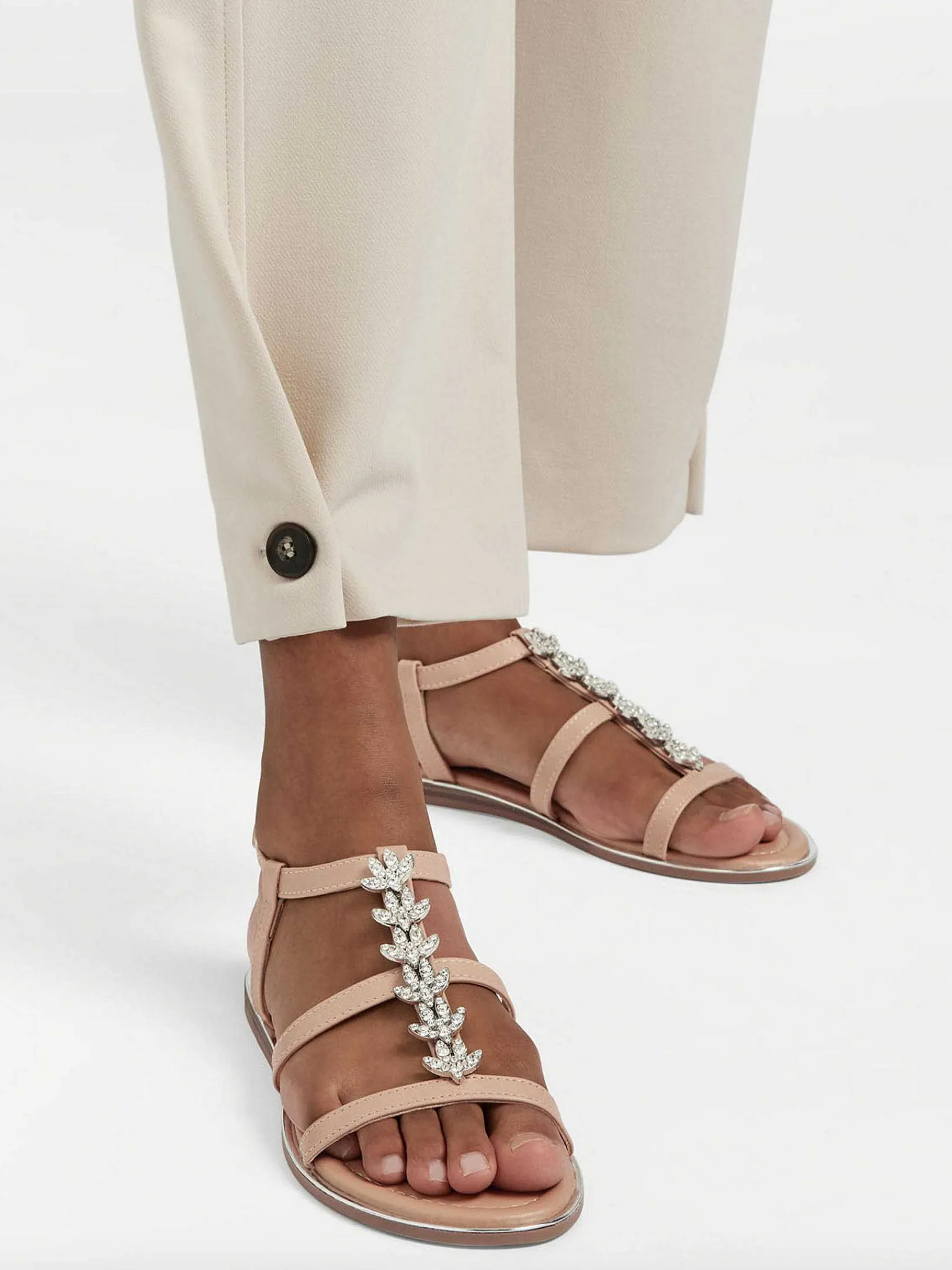 Graceland Sandalen-Gouden Sandaal Sierketting (Falsche Bilder)