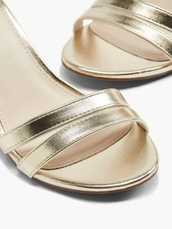 Graceland Hoge Hakken-Gouden Sandalette Metallic
