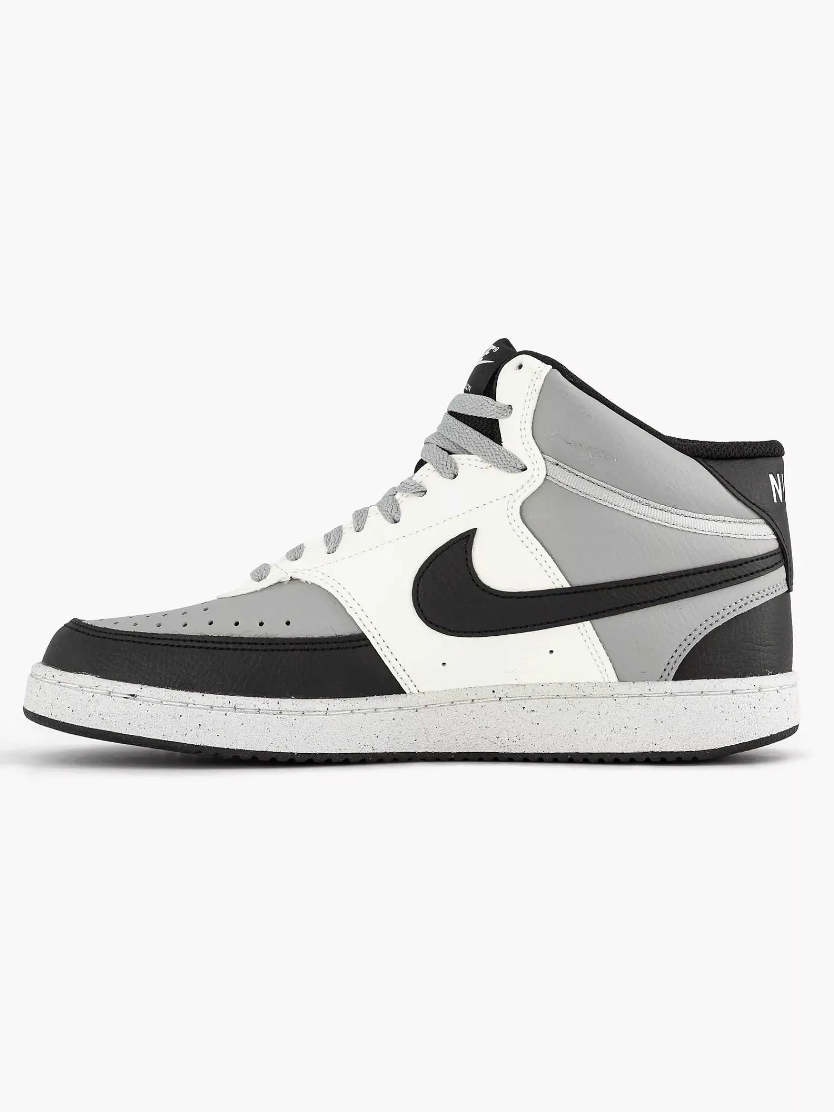 Nike Sneakers-Grijze Court Vision Mid Next Nature