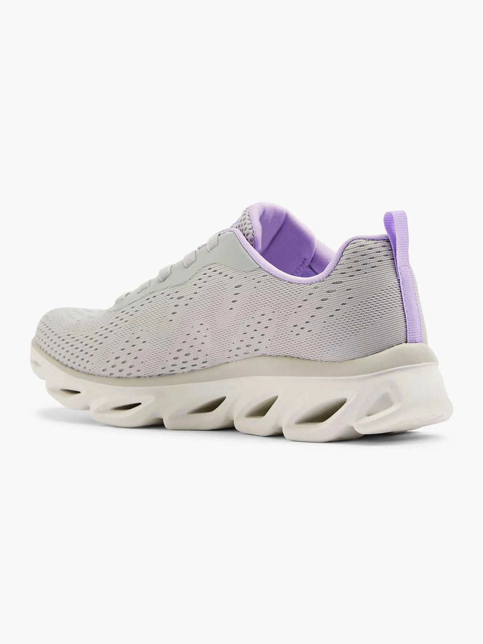 Skechers Sneakers-Grijze Glide - Lite - Back Slide