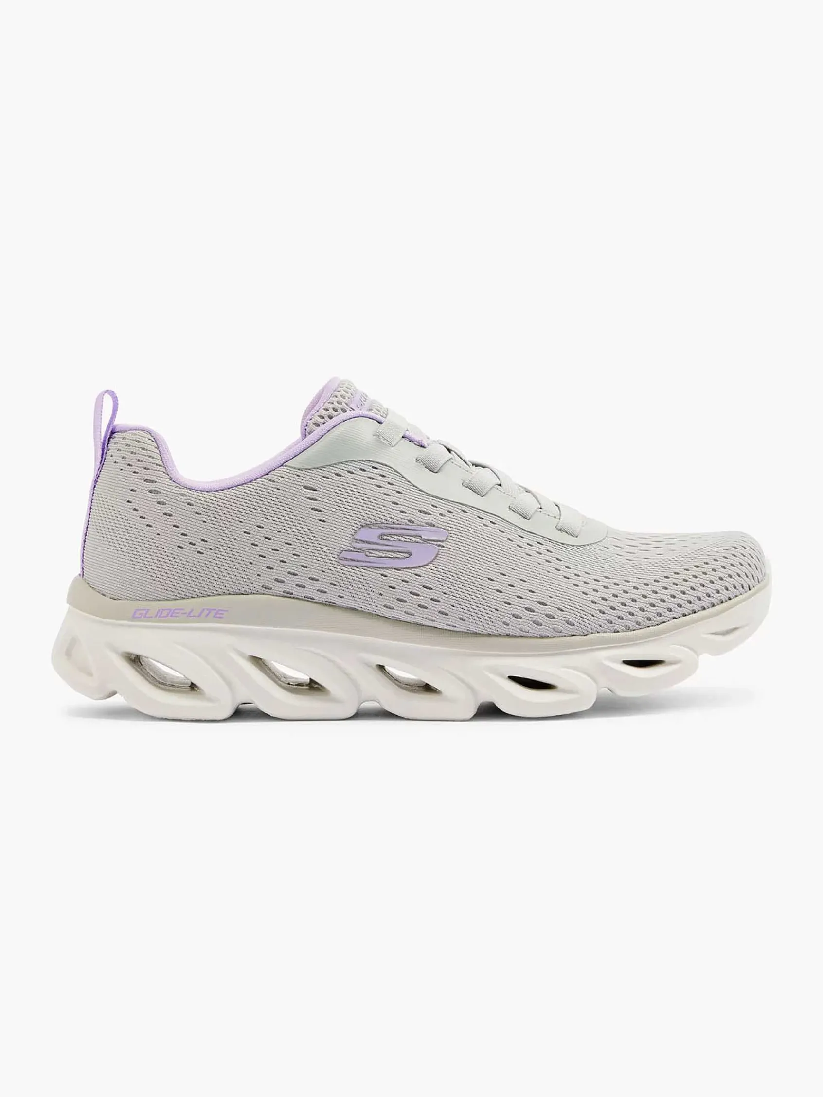 Skechers Sneakers-Grijze Glide - Lite - Back Slide
