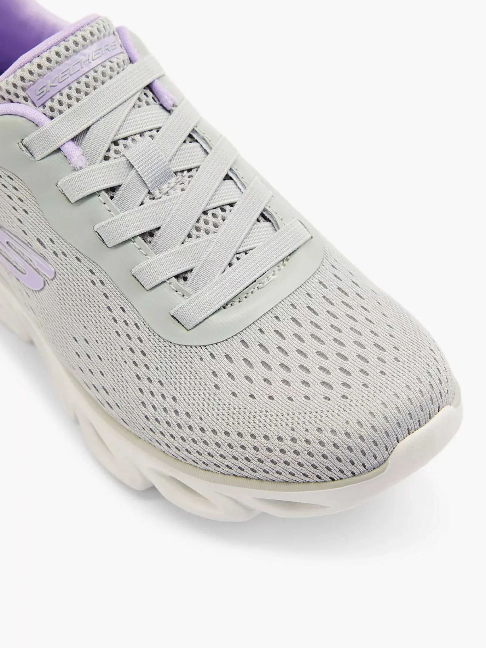 Skechers Sneakers-Grijze Glide - Lite - Back Slide