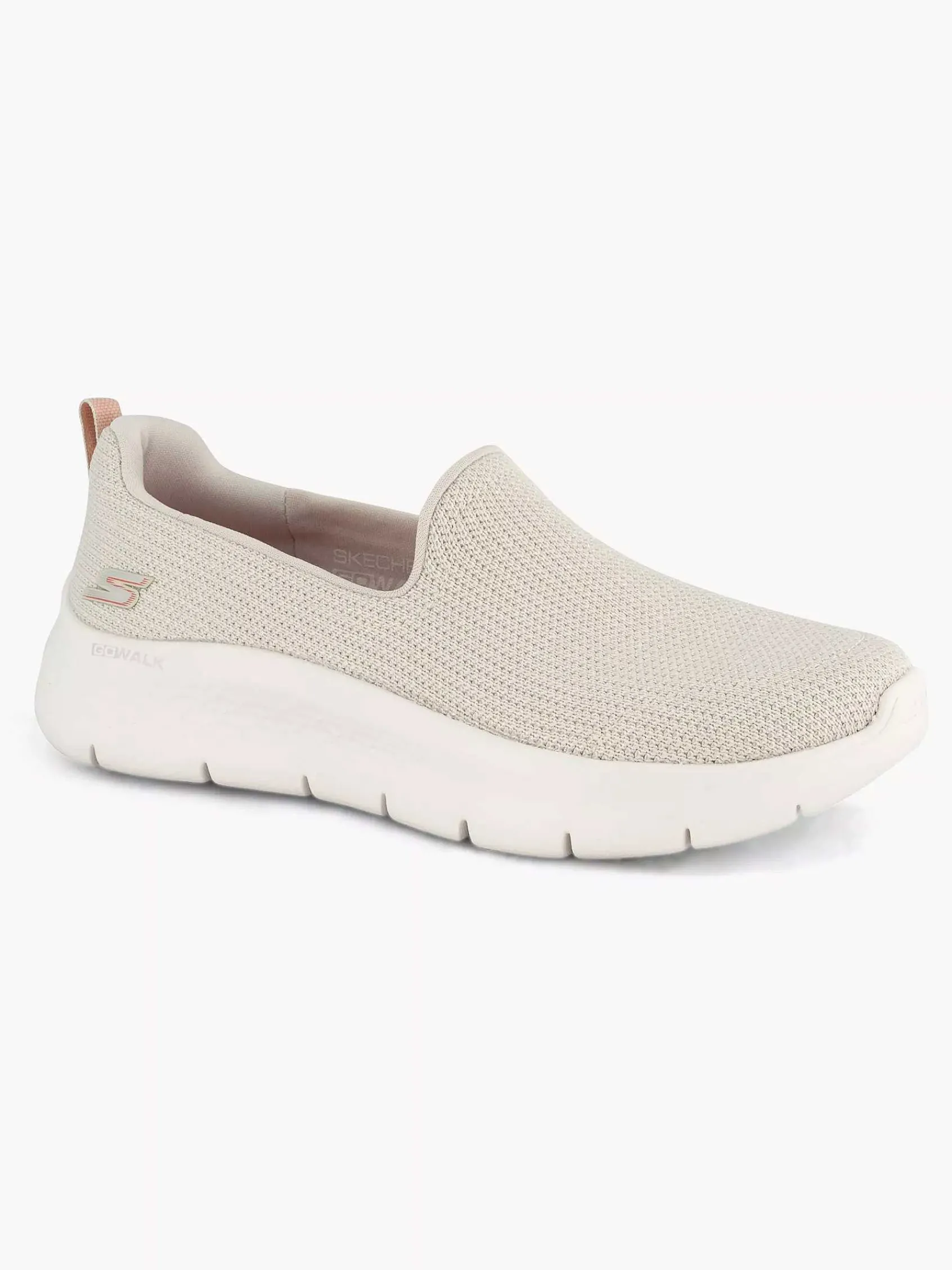 Skechers Instappers-Grijze Go Walk Flex - Fashing Stars