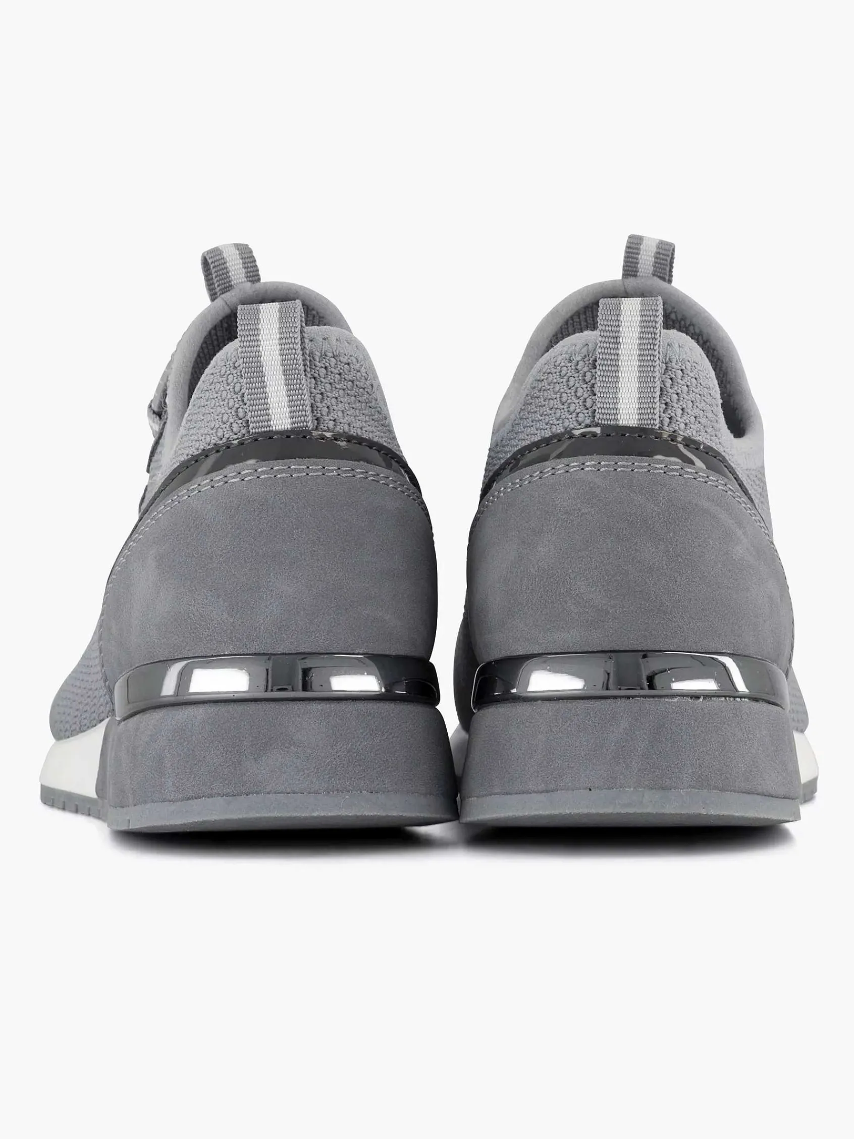 Graceland Instappers-Grijze Instap Sneaker