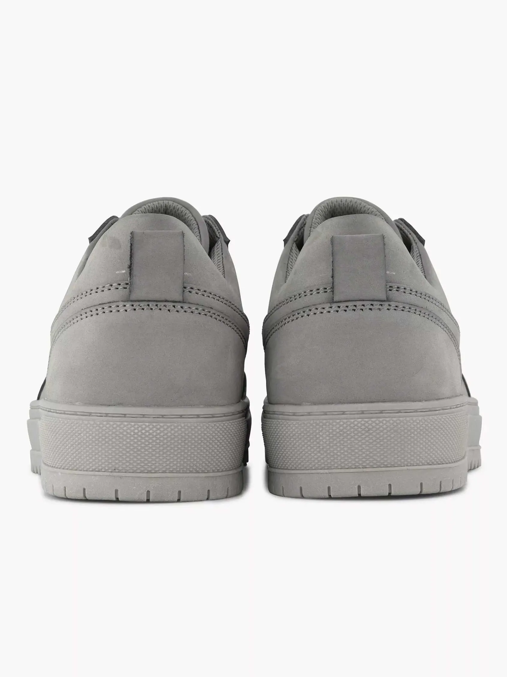 Oxmox Sneakers-Grijze Leren Sneaker