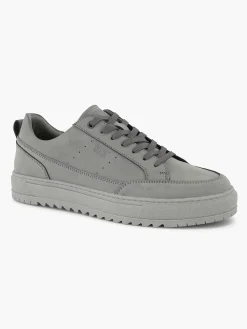 Oxmox Sneakers-Grijze Leren Sneaker