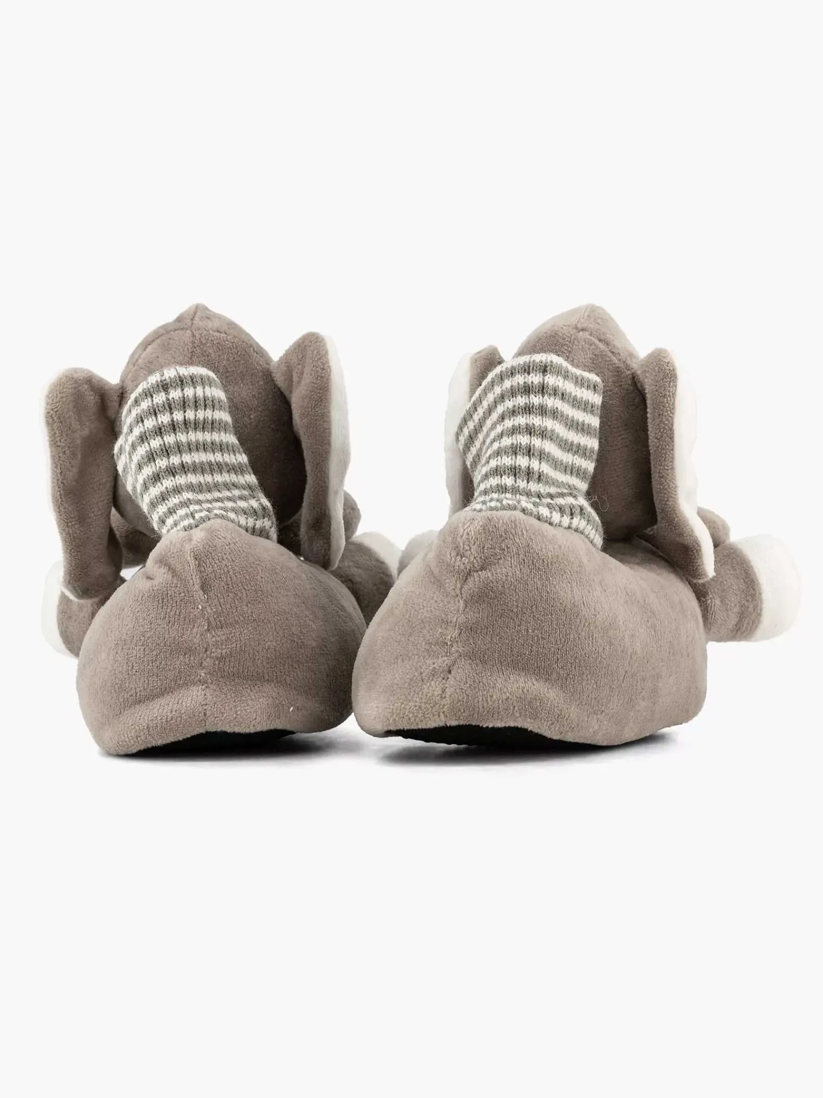 Bobbi-Shoes Jongensschoenen-Grijze Pantoffel Olifant