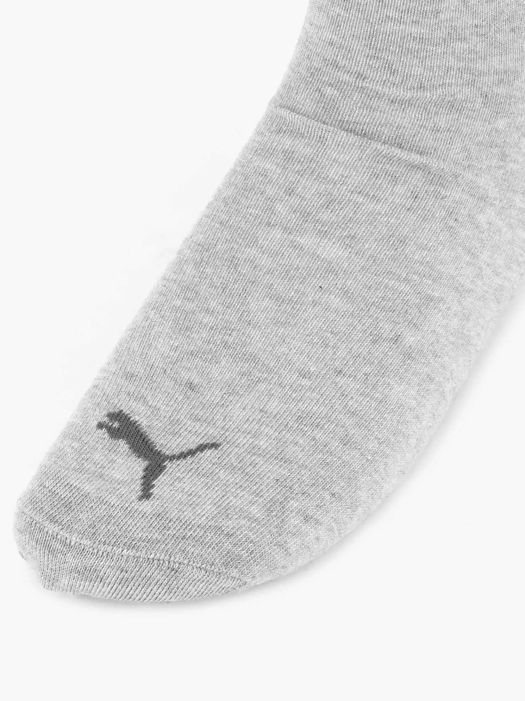 Puma Sokken-Grijze Quarter Plain 3 Pak 39-42