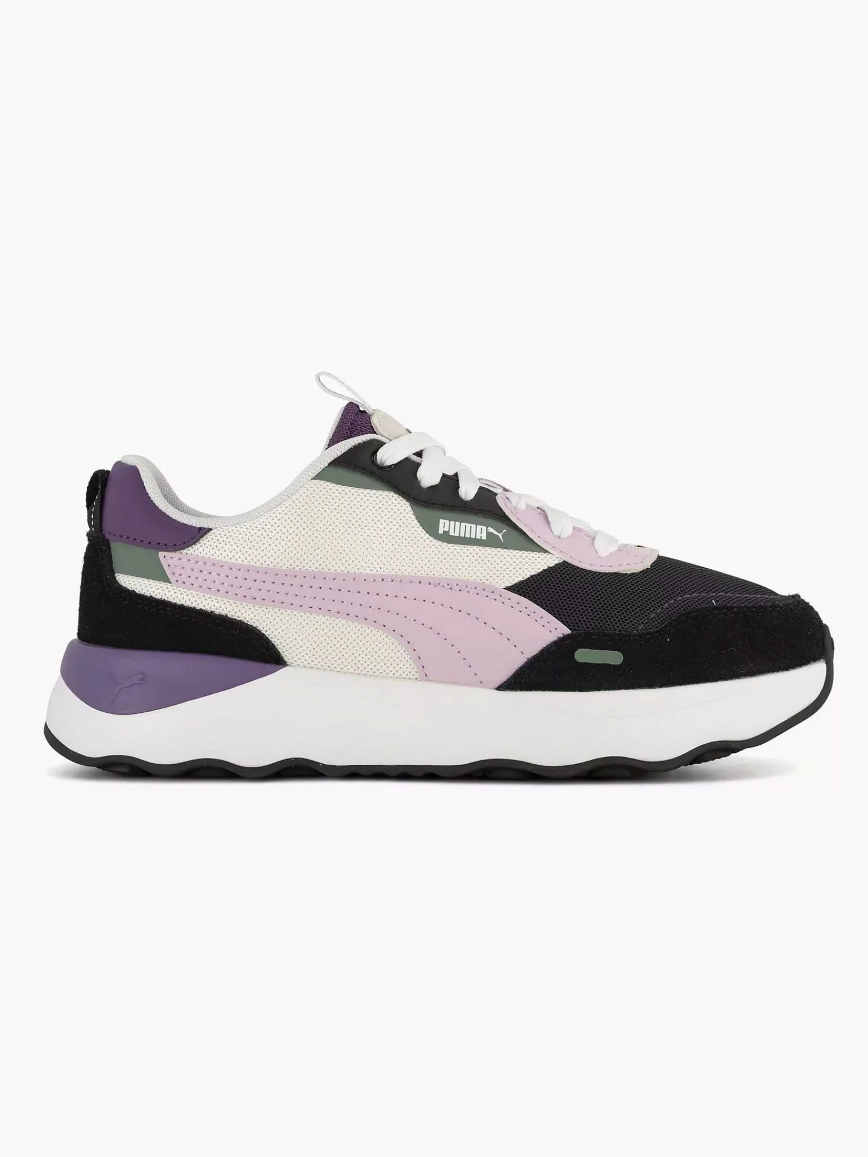 Puma Sneakers-Grijze Runtamed Platform
