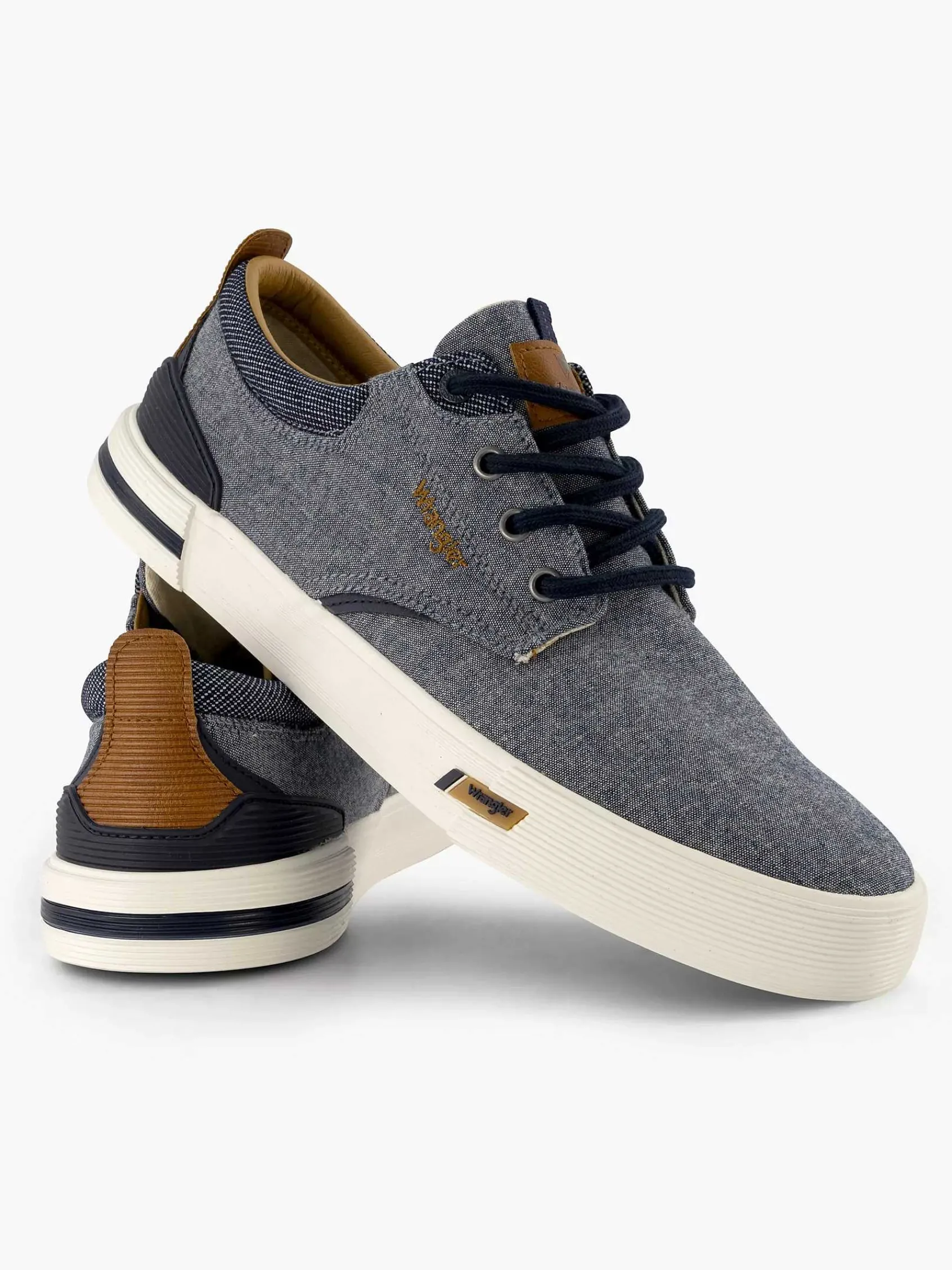 Wrangler Sneakers-Grijze Sneaker