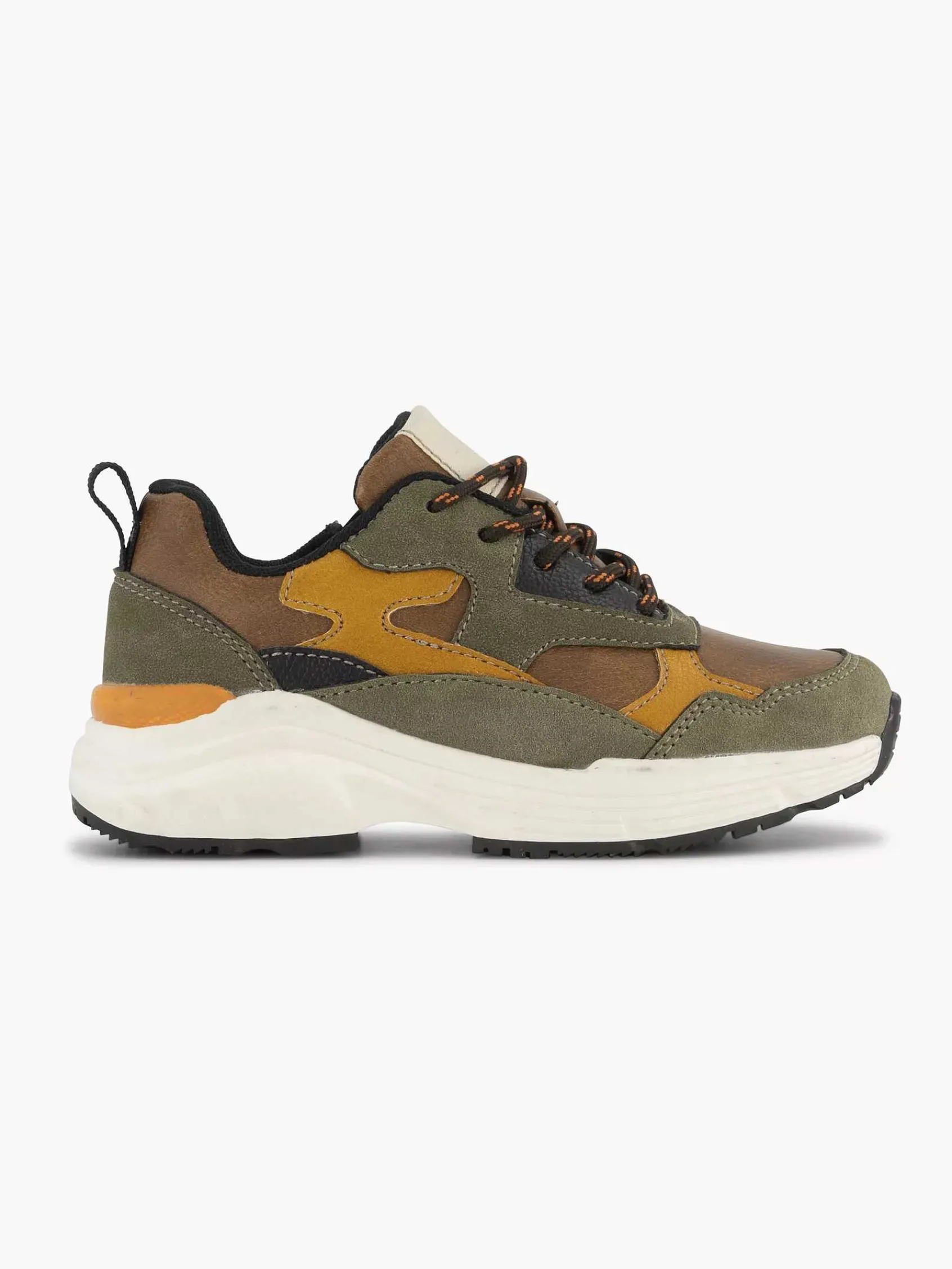 Vty Jongensschoenen-Groene Chunky Sneaker