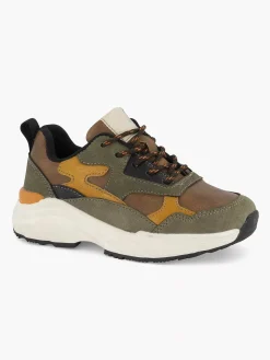 Vty Jongensschoenen-Groene Chunky Sneaker