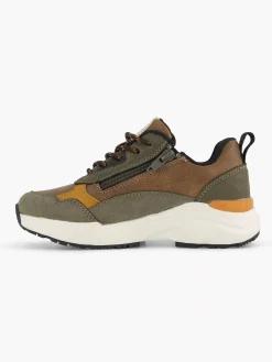 Vty Jongensschoenen-Groene Chunky Sneaker