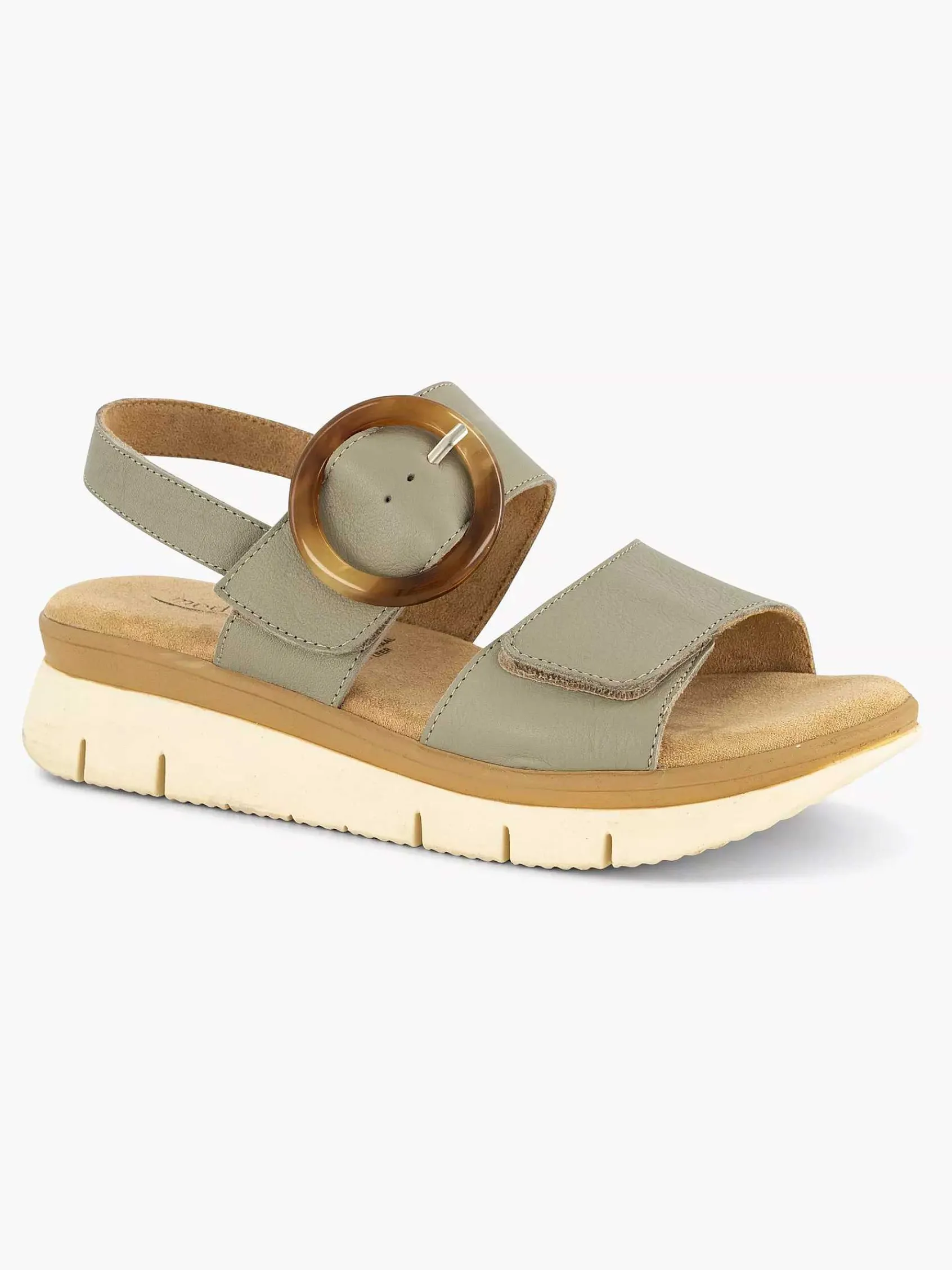 Medicus Comfort Schoenen-Groene Comfort Sandaal