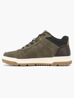 Memphis One Sneakers-Groene Hoge Sneaker