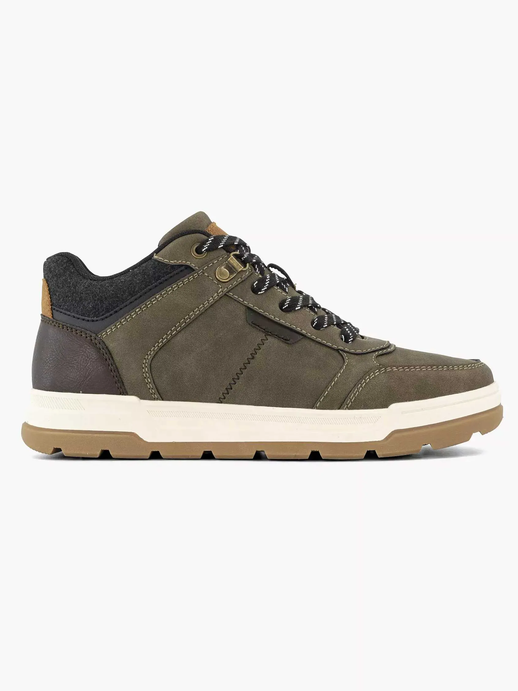 Memphis One Sneakers-Groene Hoge Sneaker