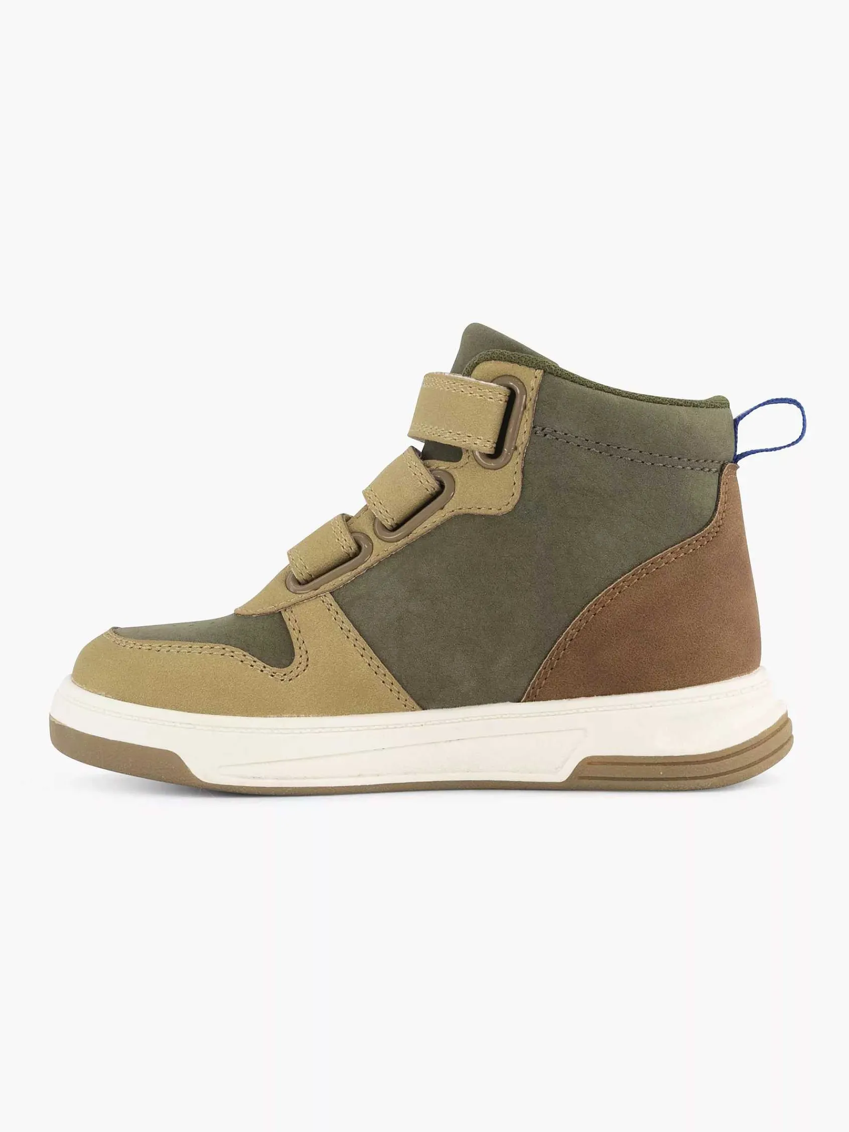 Vty Jongensschoenen-Groene Hoge Sneaker