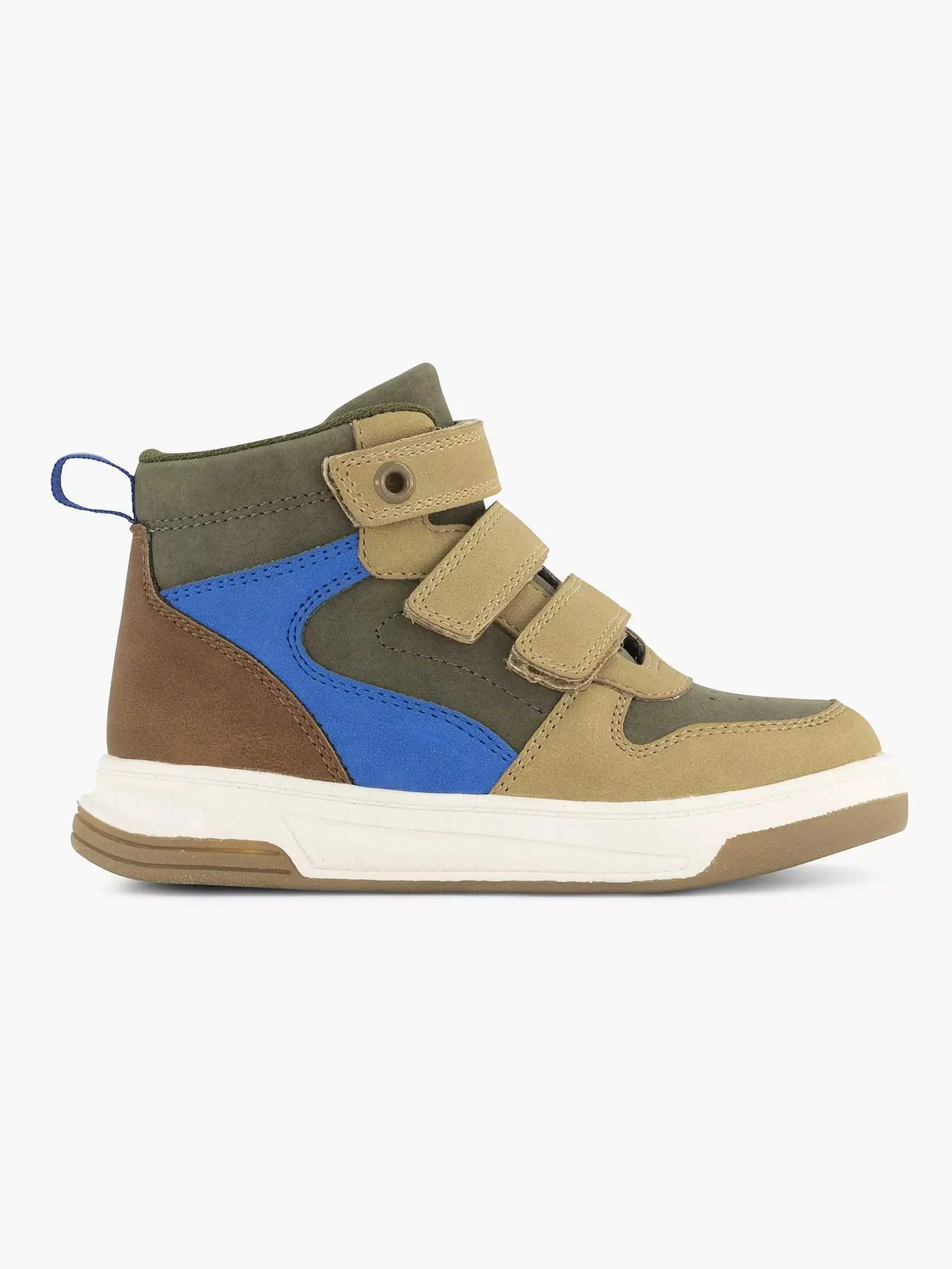 Vty Jongensschoenen-Groene Hoge Sneaker
