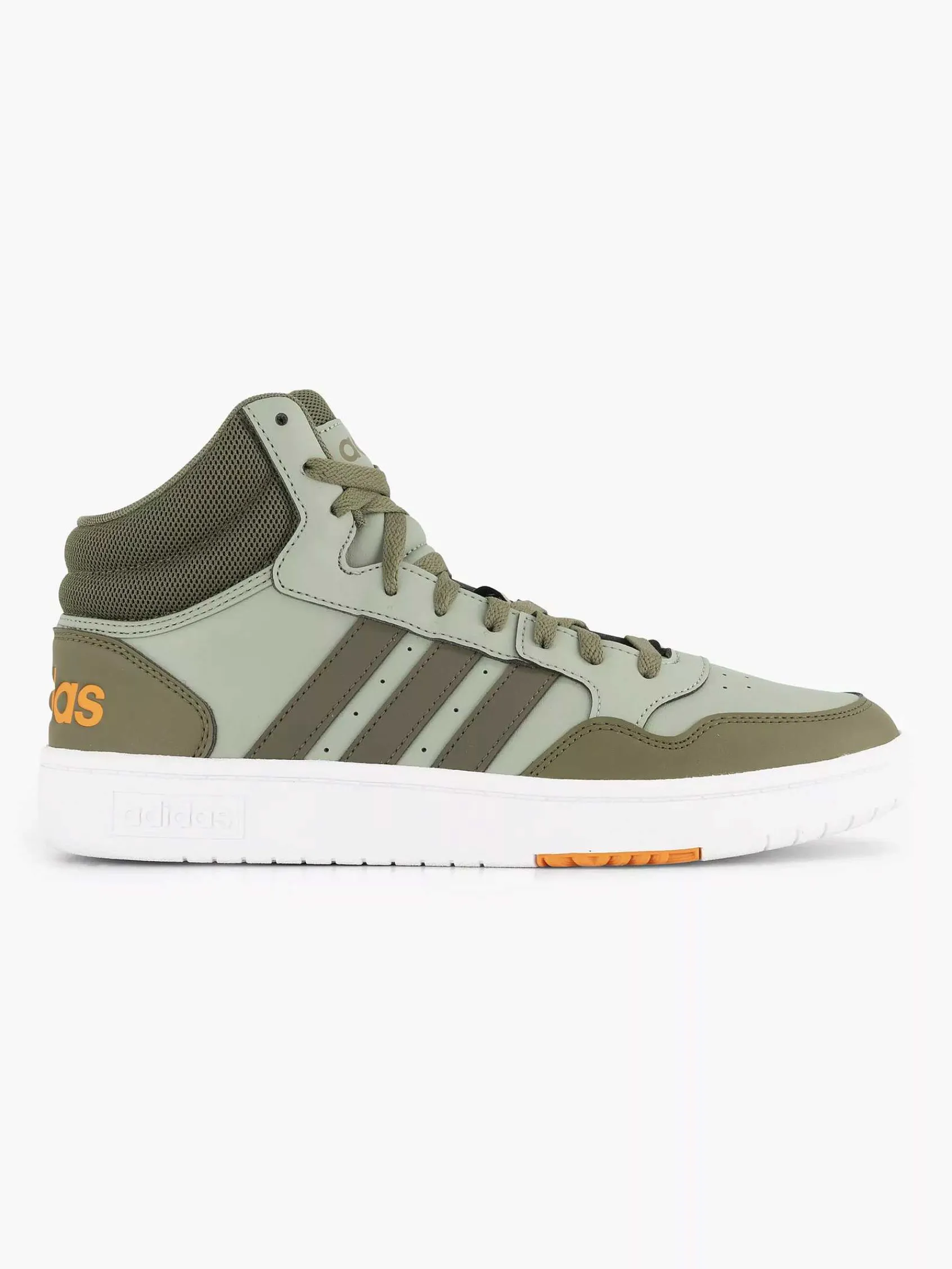 adidas Sneakers-Groene Hoops 3.0 Mid