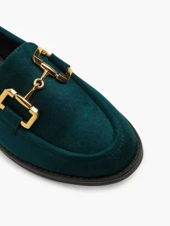 Graceland Instappers-Groene Loafer Sierketting