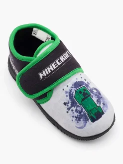 Minecraft Jongensschoenen-Groene Pantoffel